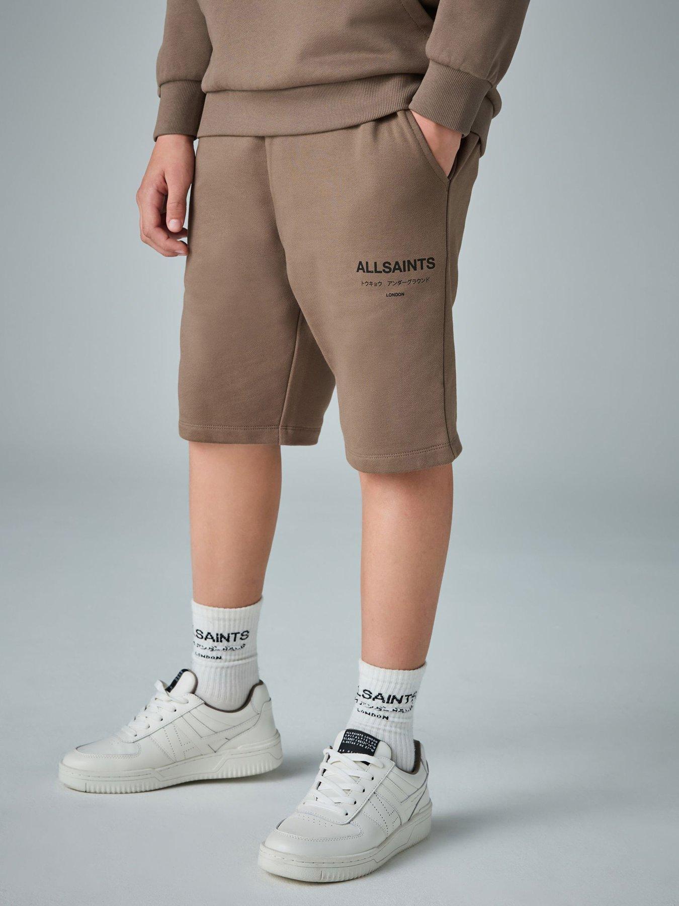 smallsaints-younger-boys-underground-sweat-shorts-brown