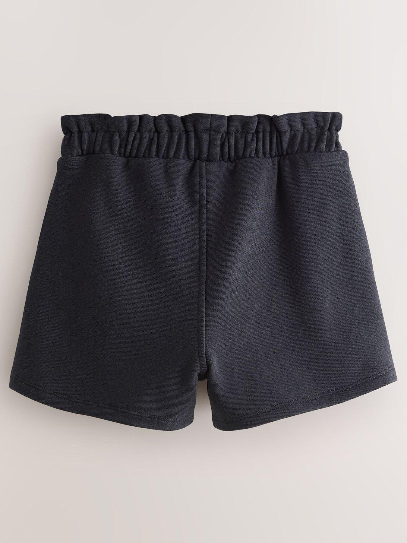 Image 3 of 6 of smALLSAINTS Older Girls Underground Sweat Shorts - Black