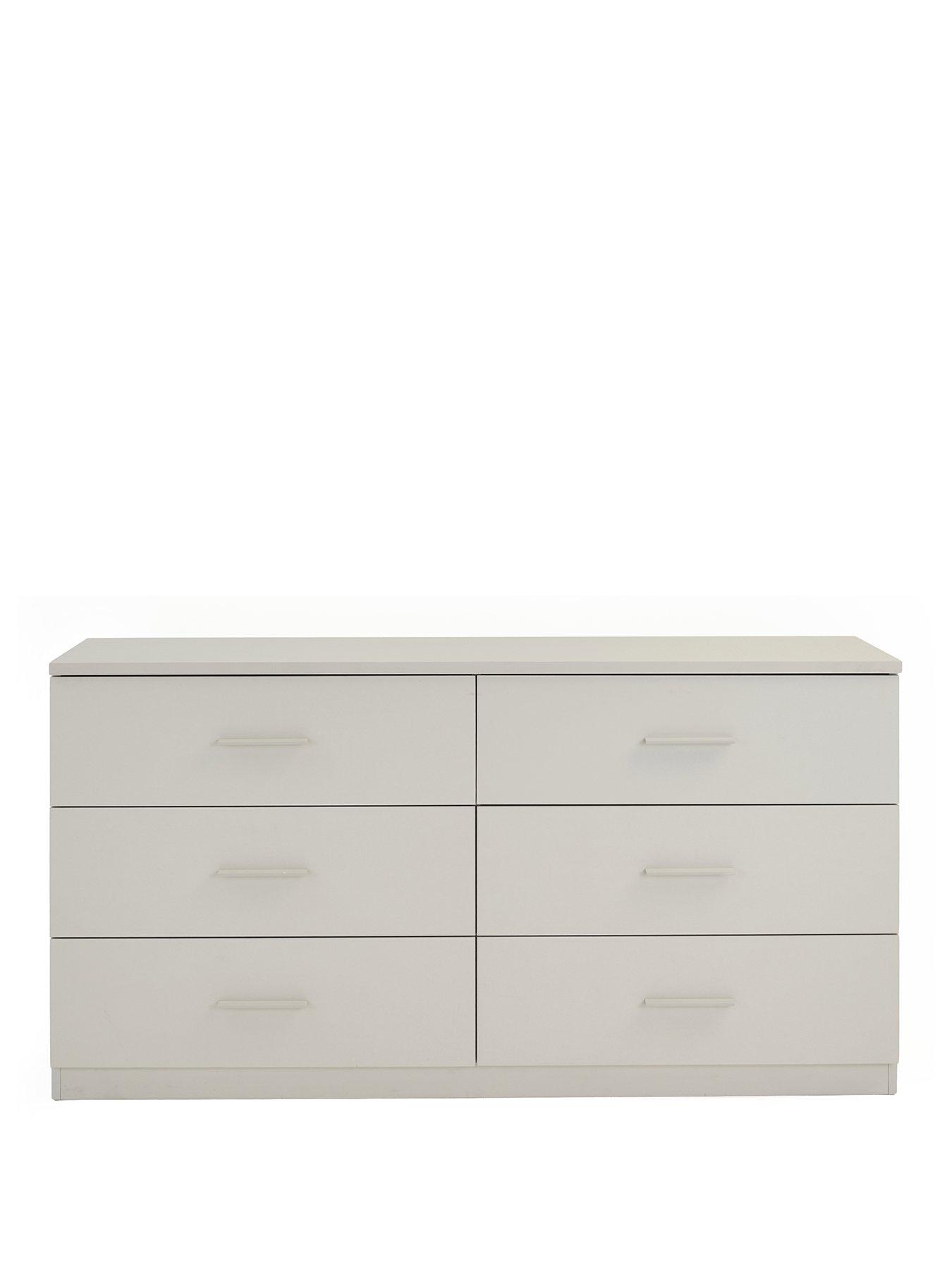 Image 2 of 7 of The Very Collection Murcia 6 Drawer Chest - Oatmeal