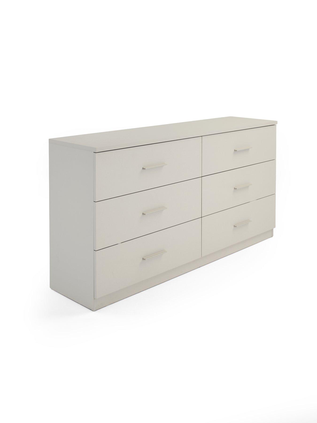 Image 3 of 7 of The Very Collection Murcia 6 Drawer Chest - Oatmeal
