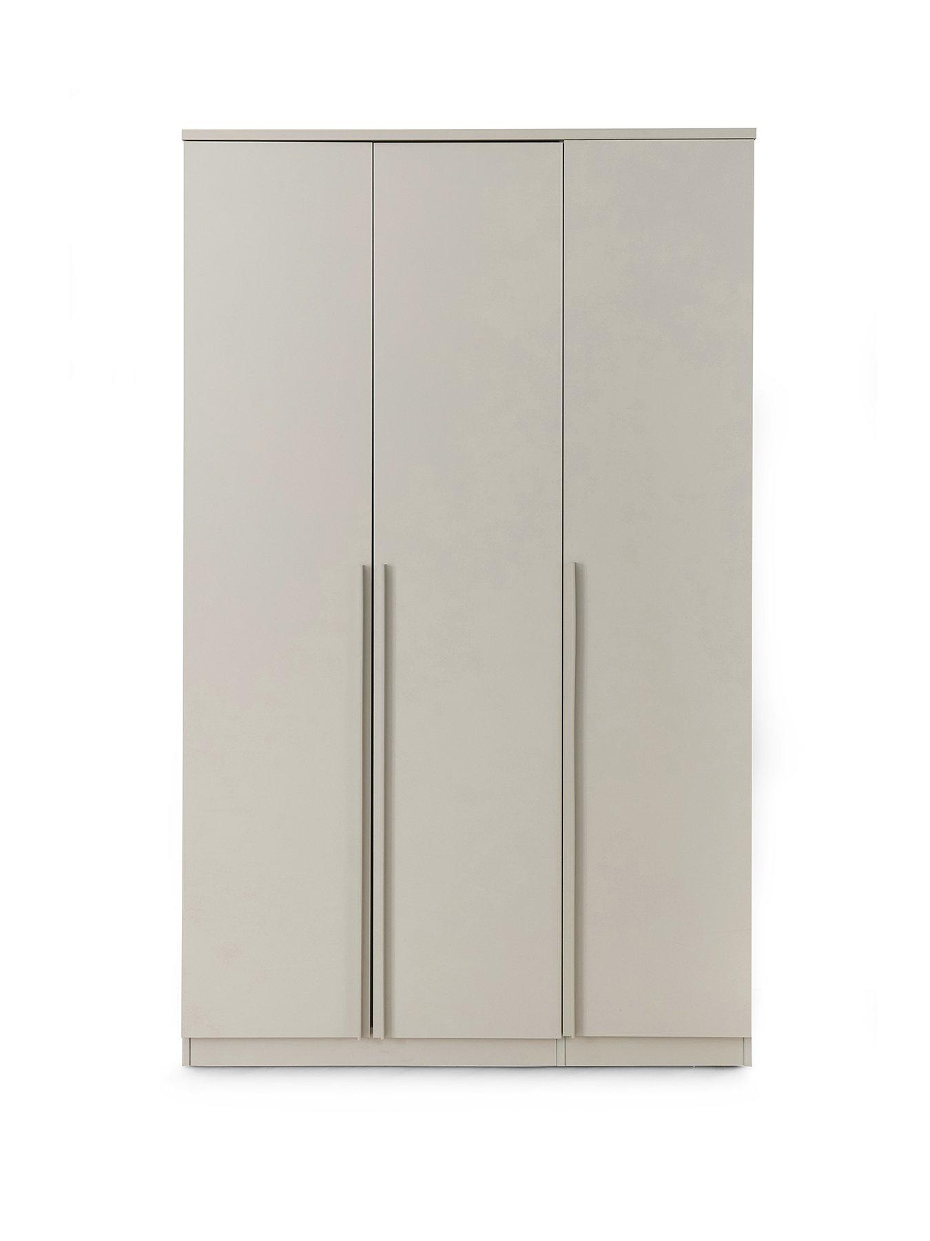 Image 2 of 7 of The Very Collection Murcia 3 Door Wardrobe - Oatmeal - FSC&reg; Certified