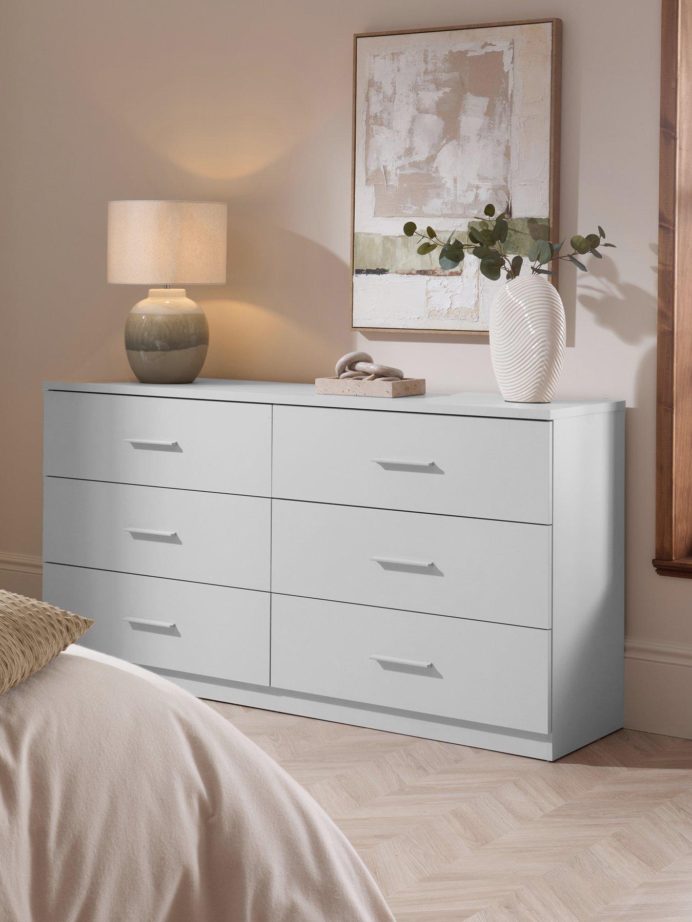 Image 1 of 7 of The Very Collection Murcia 6 Drawer Chest - White