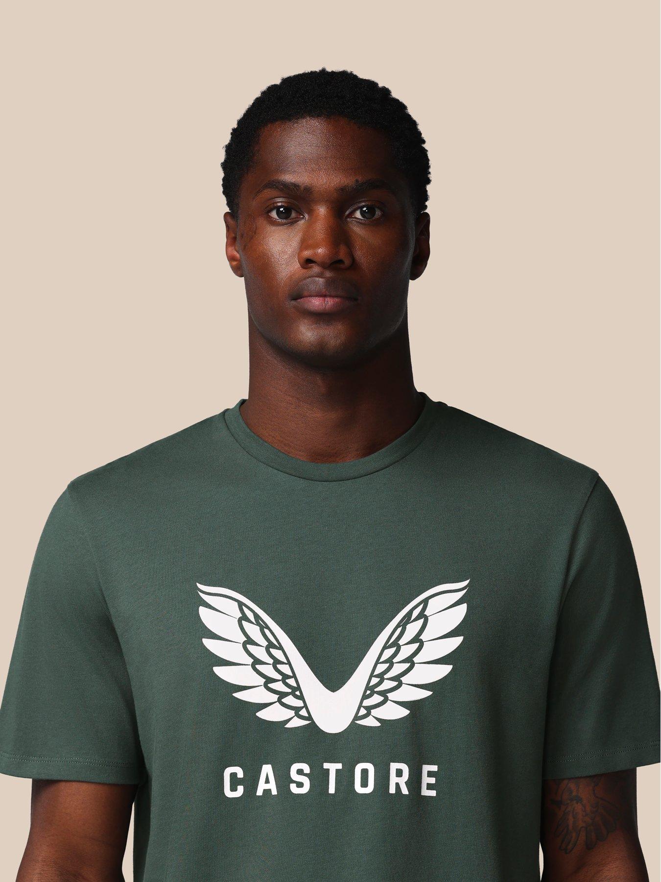 Image 5 of 7 of Castore Mens Training Graphic T-Shirt - Green