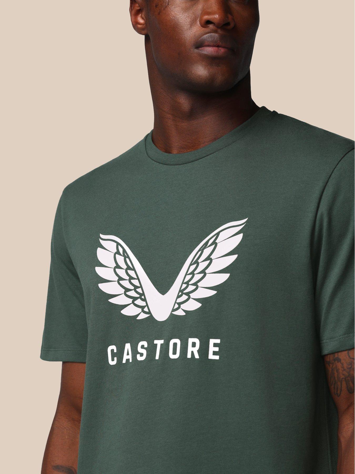 Image 6 of 7 of Castore Mens Training Graphic T-Shirt - Green