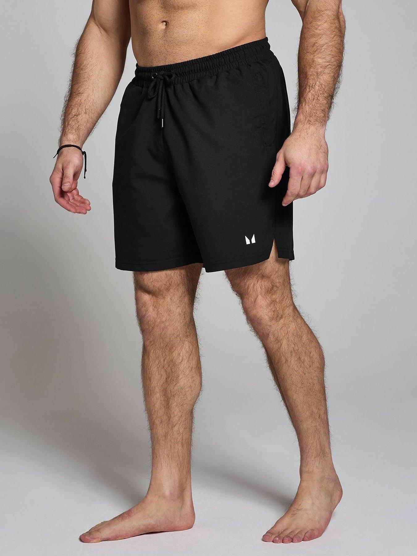 MyProtein Mens Training Core Regular Length Swimshorts - Black