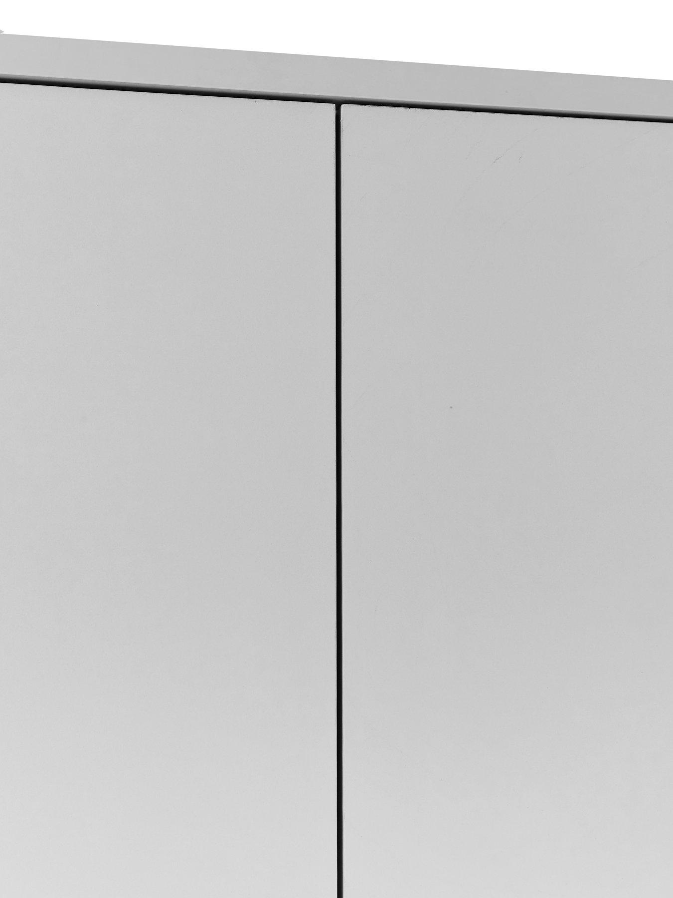 Image 6 of 7 of The Very Collection Murcia 4 Door Wardrobe - White - FSC&reg; Certified