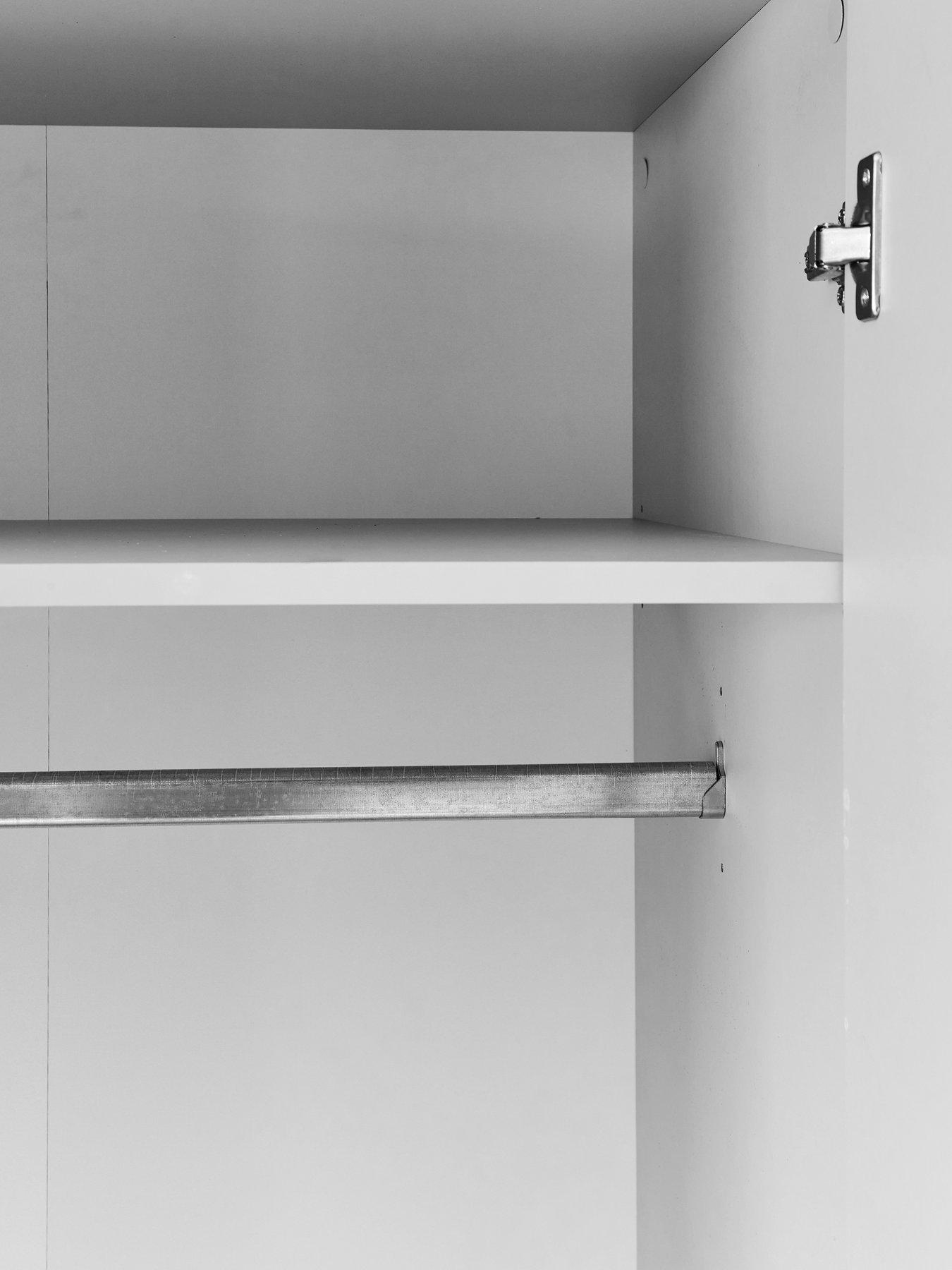 Image 7 of 7 of The Very Collection Murcia 4 Door Wardrobe - White - FSC&reg; Certified