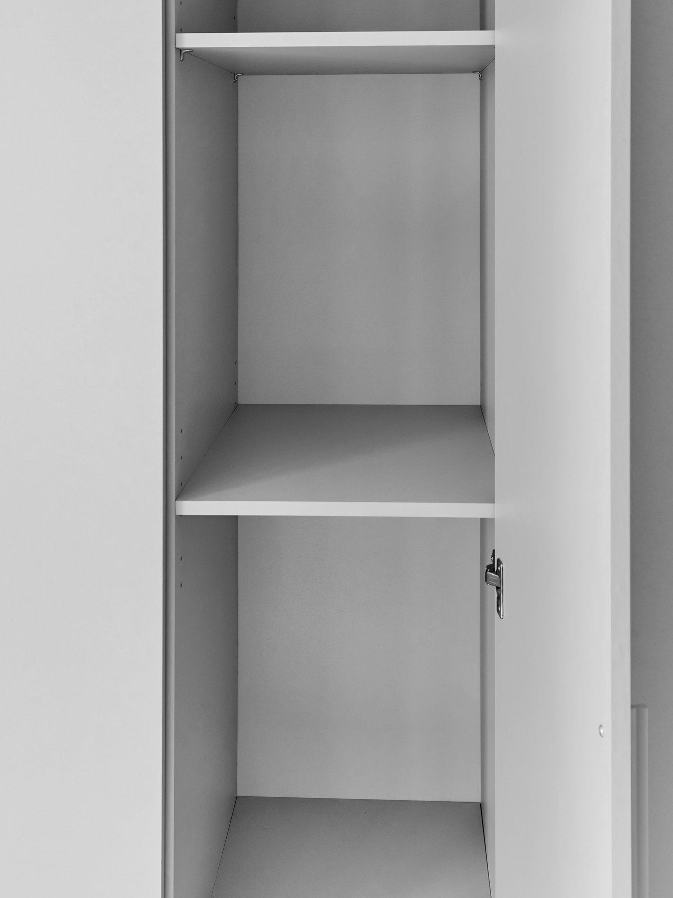 Image 6 of 7 of The Very Collection Murcia 5 Door Wardrobe - White - FSC&reg; Certified