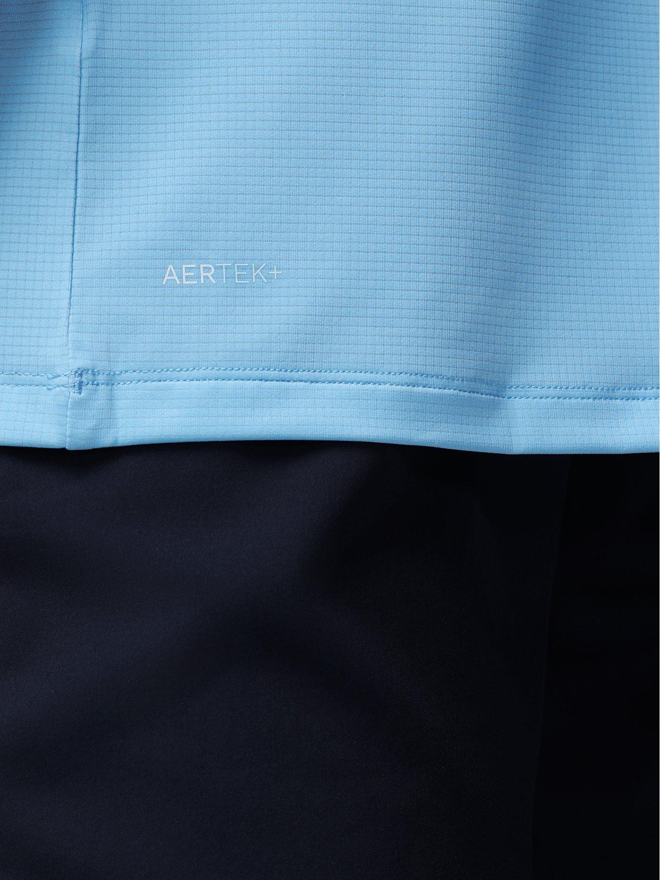 Image 5 of 6 of Castore Mens Golf Map Printed Polo - Blue