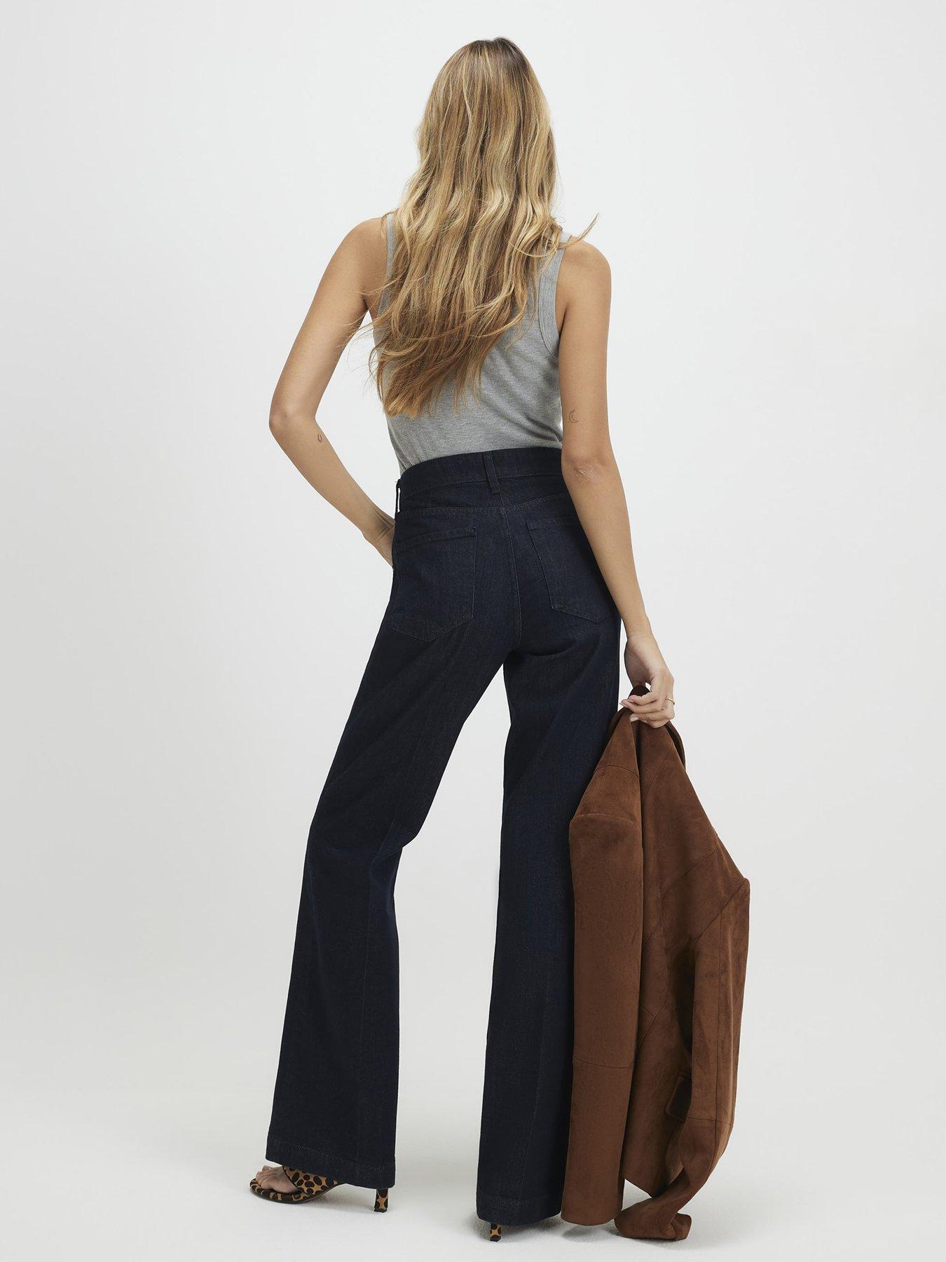 stillFront image of river-island-vicky-bootcut-jeans-blue