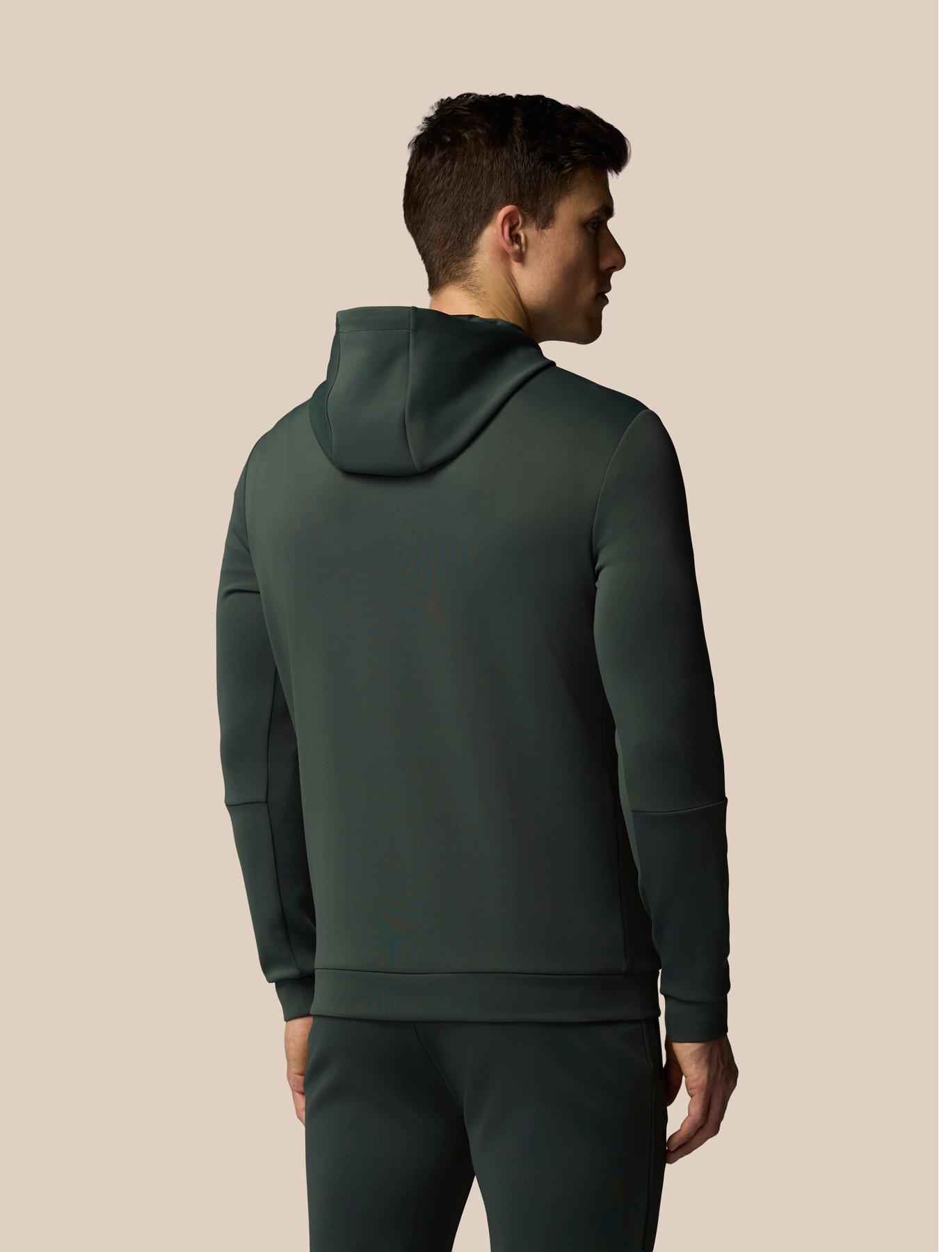  image of castore-mens-training-flex-hoodie-green