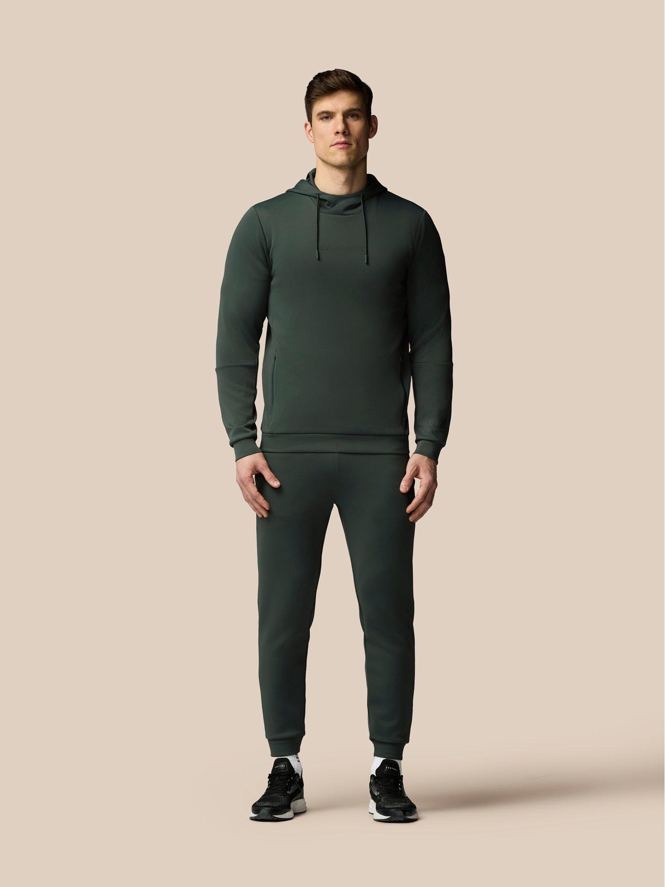  image of castore-mens-training-flex-hoodie-green