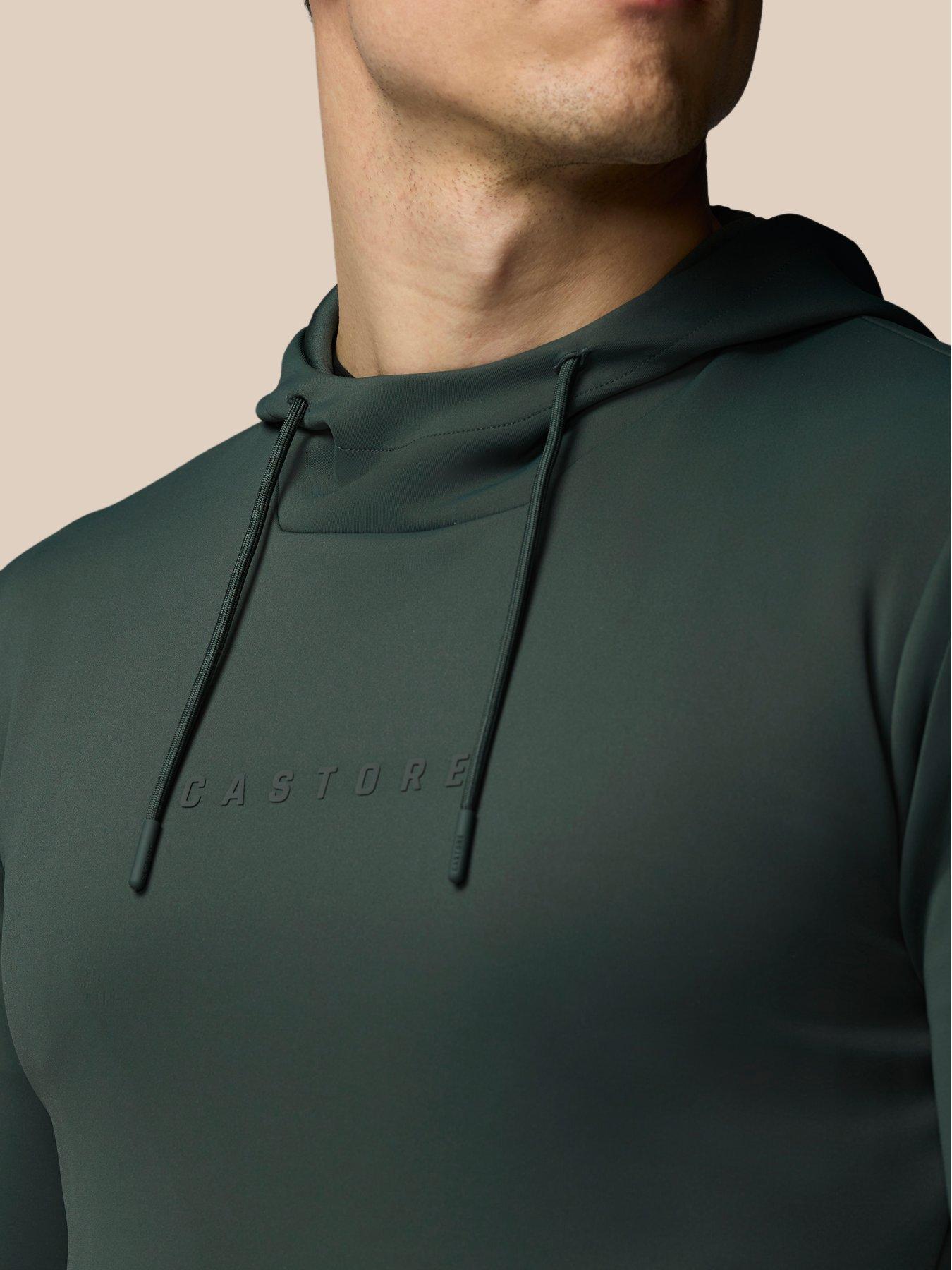  image of castore-mens-training-flex-hoodie-green
