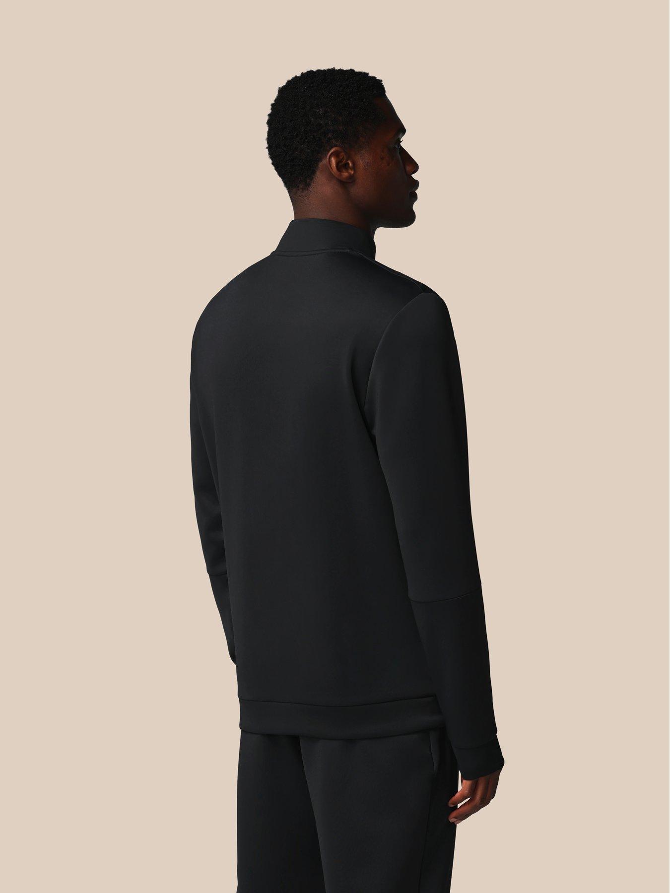 Image 2 of 7 of Castore Mens Training Flex 1/4 Zip Sweatshirt - Black