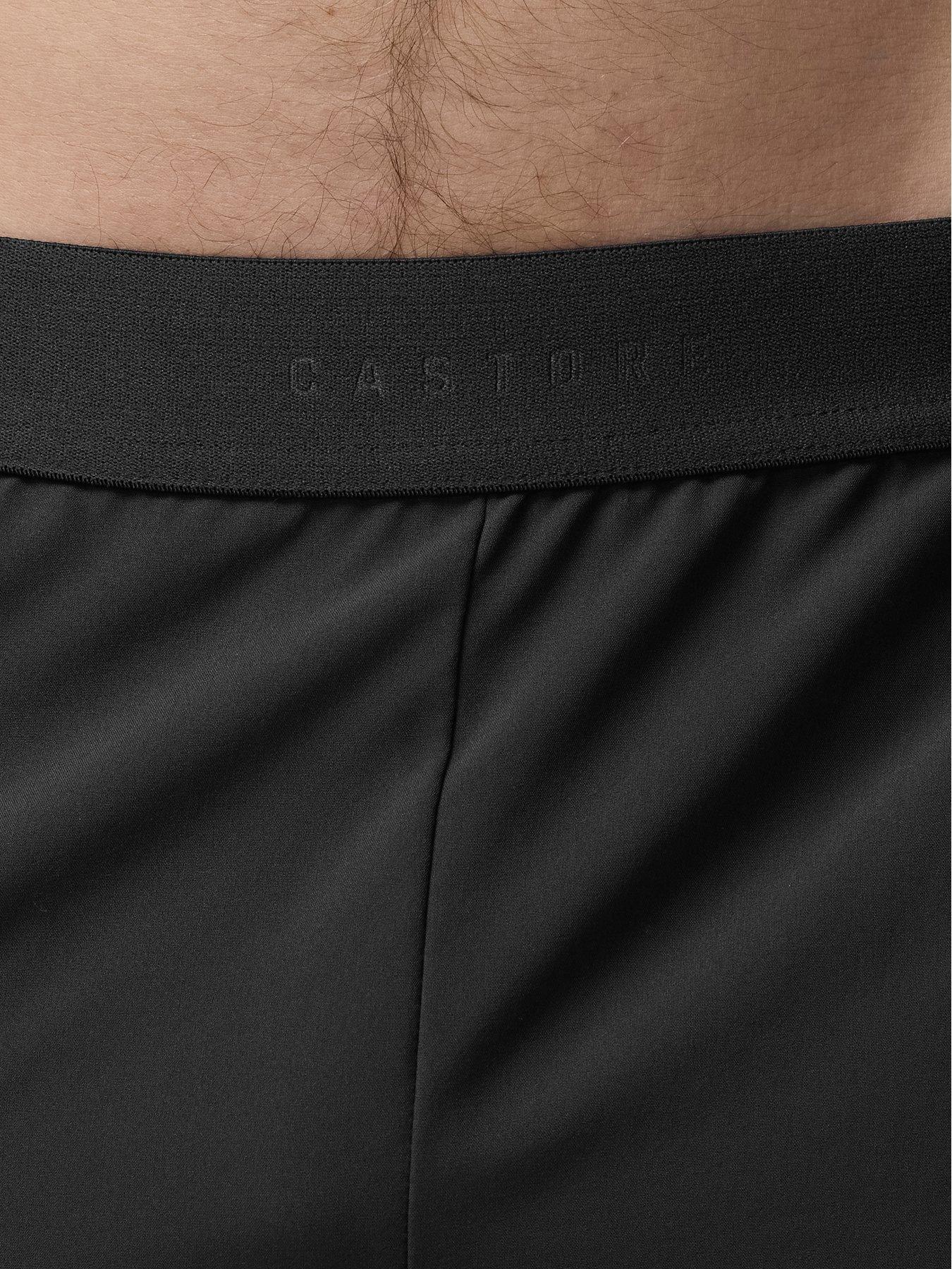 Image 5 of 7 of Castore Mens Training 7 Inch Branded Elastic Shorts - Grey
