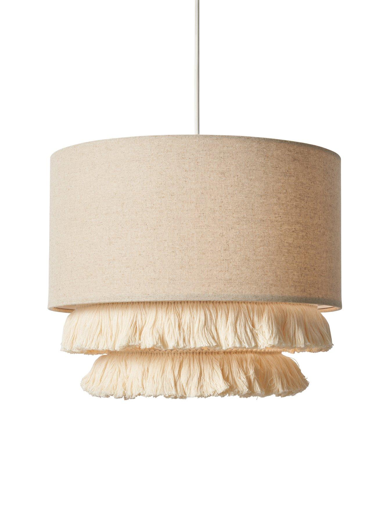  image of the-very-collection-tassel-drum-shade