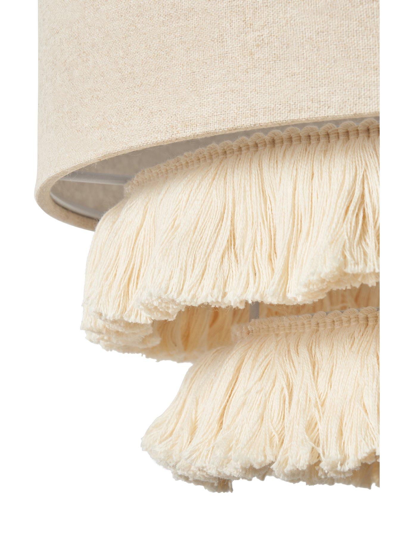  image of the-very-collection-tassel-drum-shade