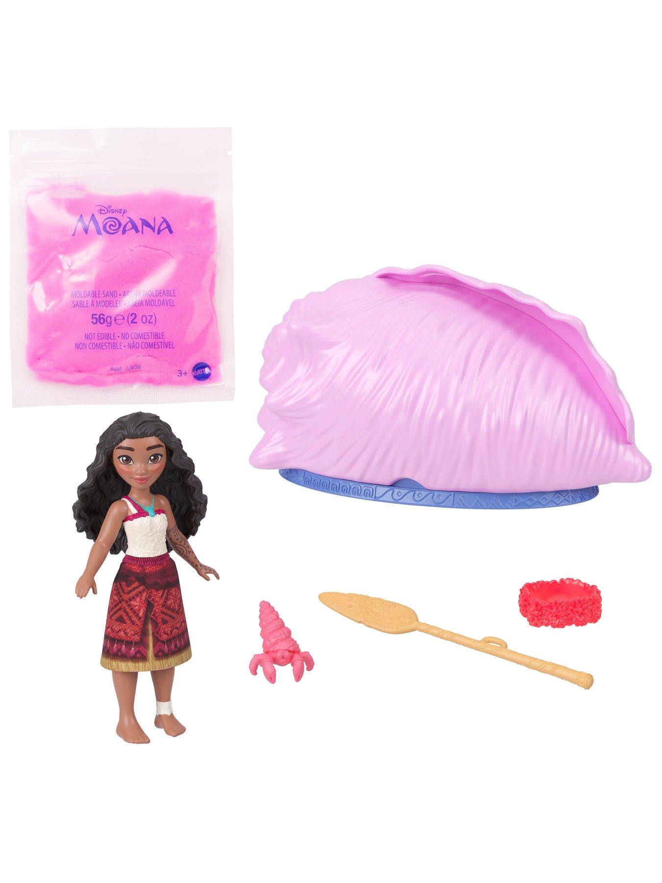 Image 4 of 6 of Disney Moana hell Reveal Small Doll or Figures, Moldable Sand &amp; Accessories Assortment