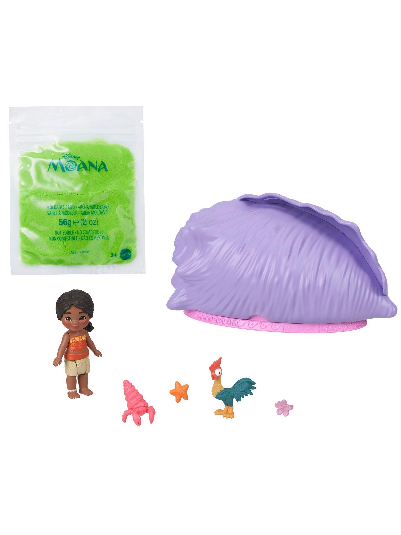 Image 5 of 6 of Disney Moana hell Reveal Small Doll or Figures, Moldable Sand &amp; Accessories Assortment