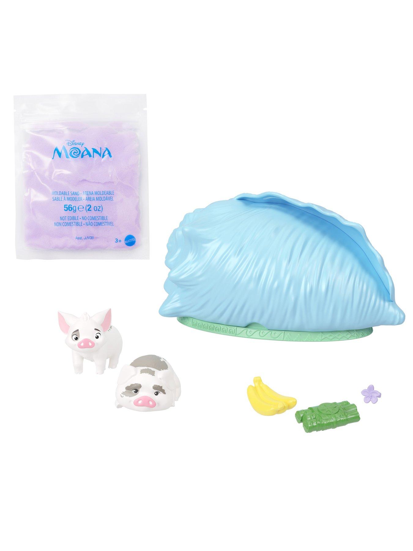 Image 6 of 6 of Disney Moana hell Reveal Small Doll or Figures, Moldable Sand &amp; Accessories Assortment