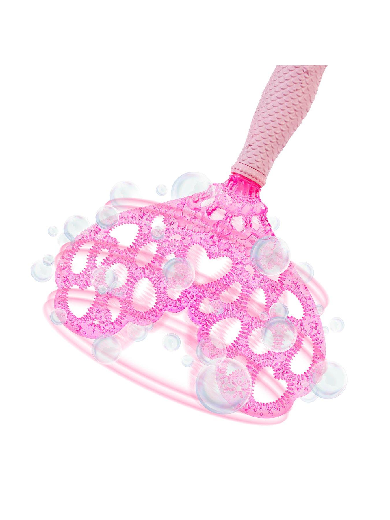 Image 5 of 6 of Barbie Bubble Sparkle Mermaid Doll with Bubble-Making Feature, Includes Bubble Solution &amp; Hairbrush