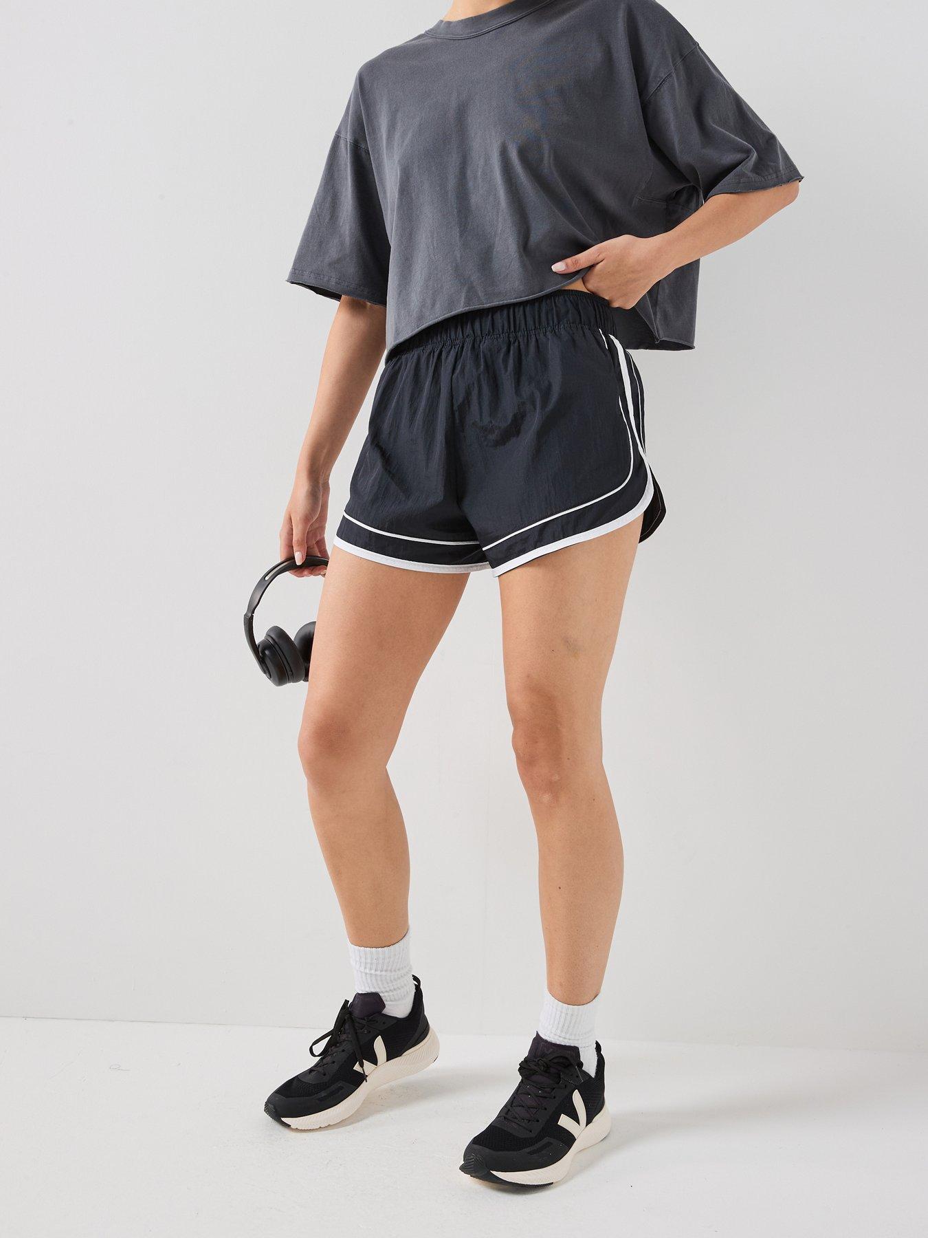 FP Movement Womens Training Varsity Blues Short - Black