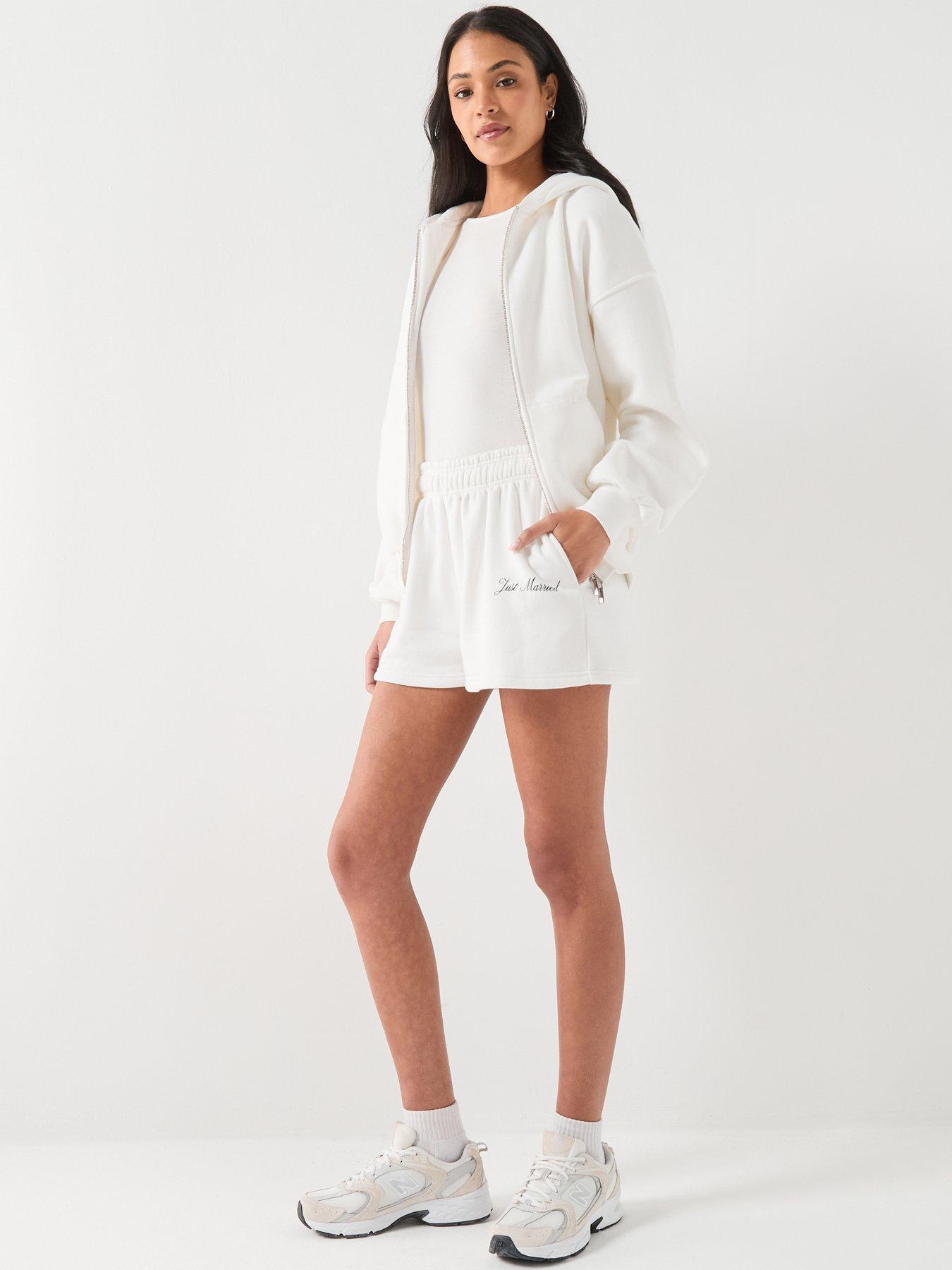  image of six-stories-just-married-relaxed-shorts-white