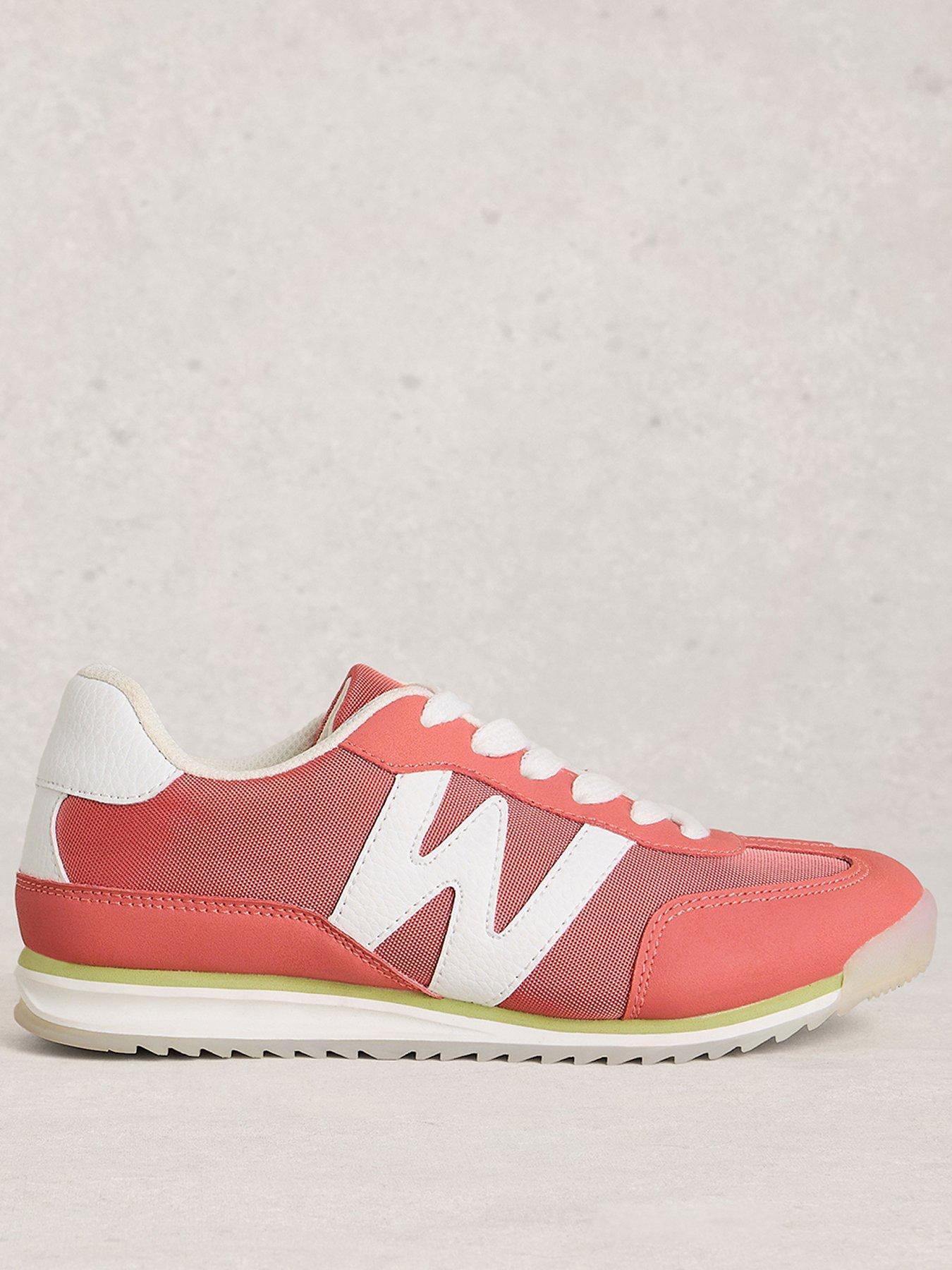  image of white-stuff-lucy-lace-up-trainer-pink