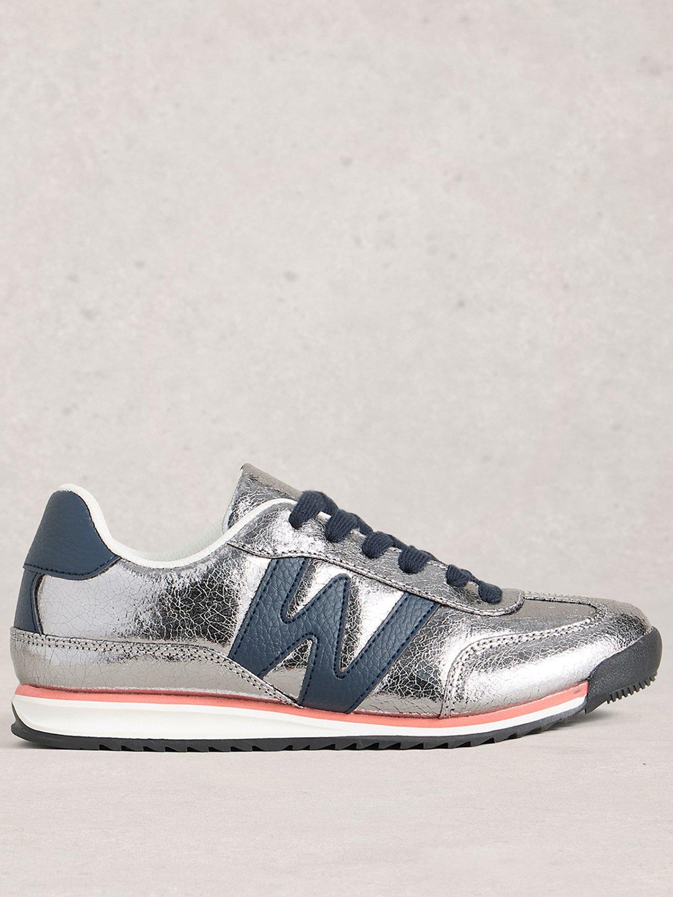 White Stuff Lucy Trainer - Silver-Tone