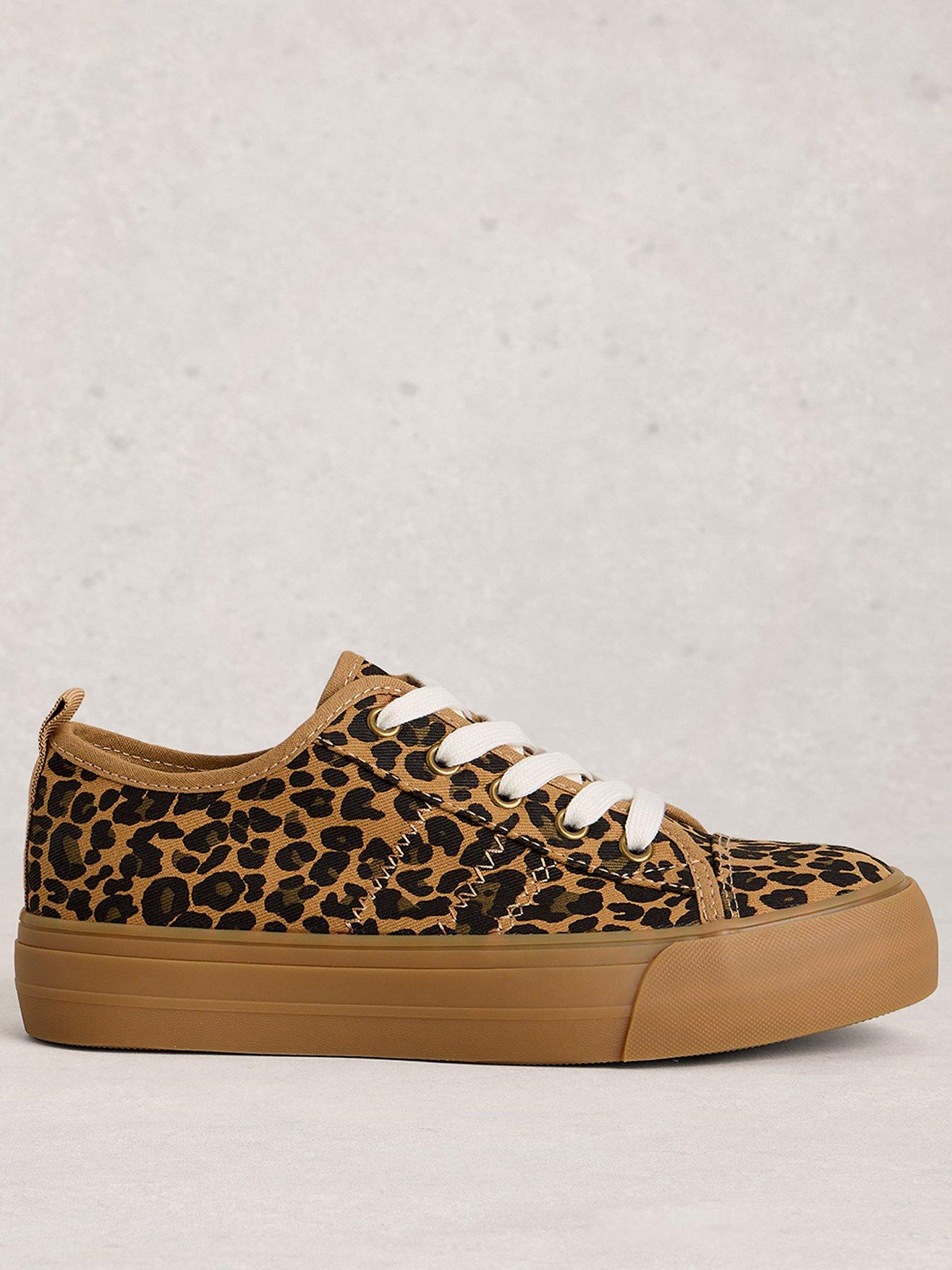 White Stuff Pippa Flatform Trainer - Brown