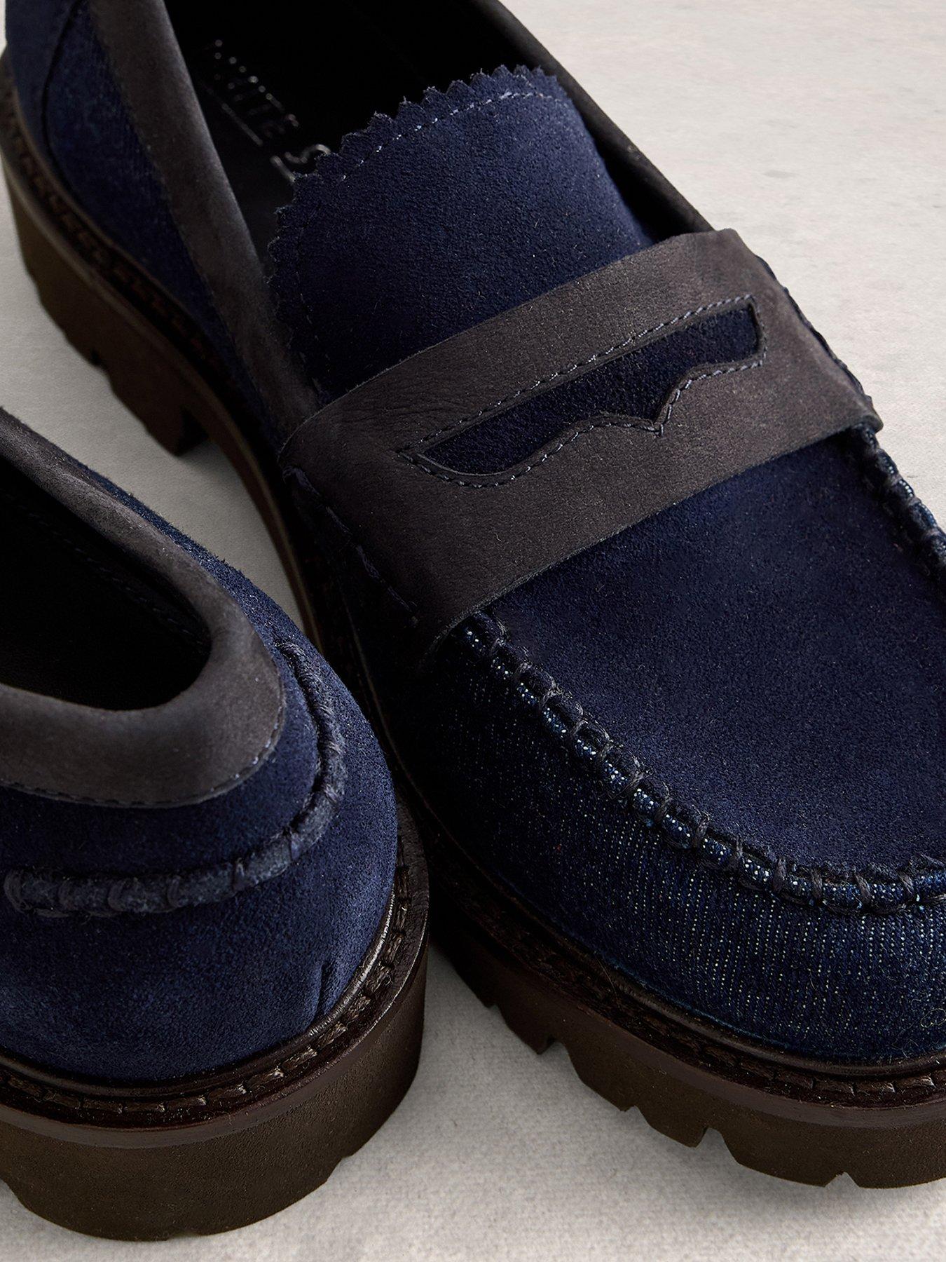  image of white-stuff-laura-chunky-loafer-blue