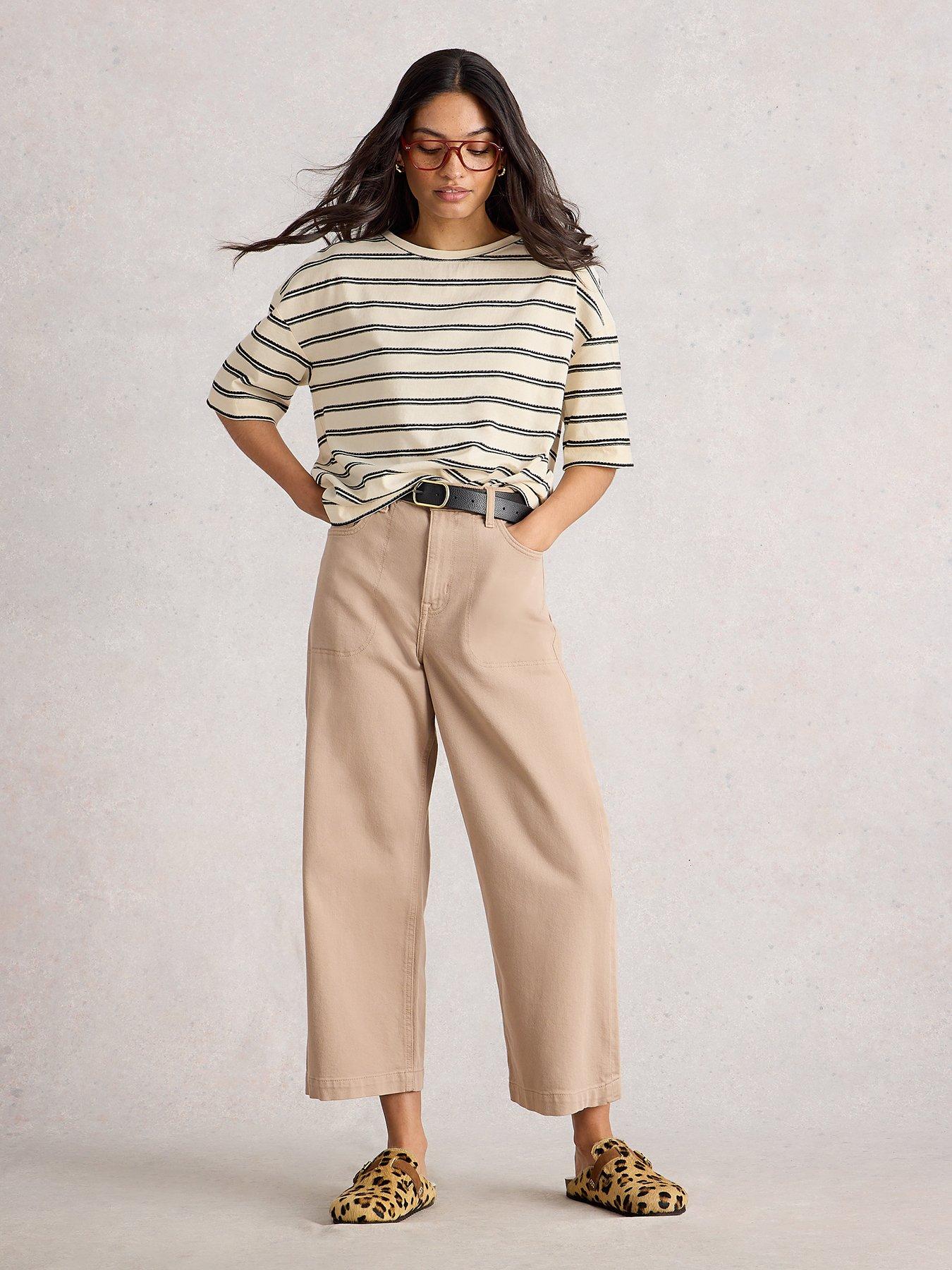  image of white-stuff-katya-stripe-tee-cream