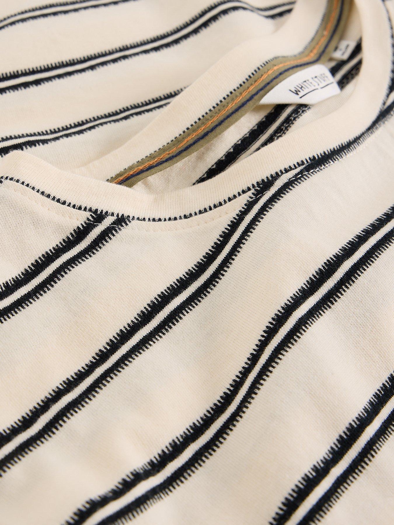  image of white-stuff-katya-stripe-tee-cream
