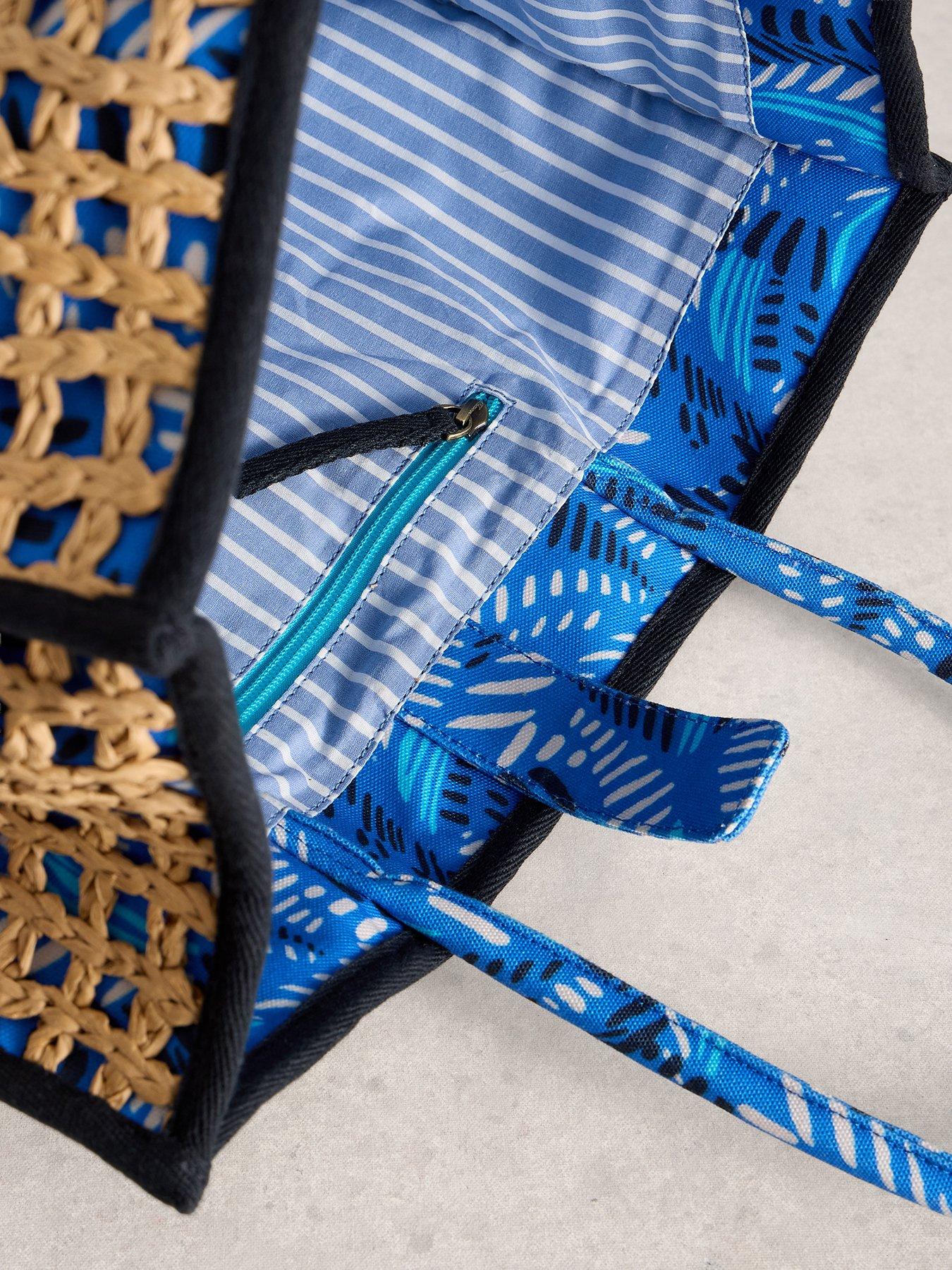  image of white-stuff-jasmine-weave-tote-bag-blue