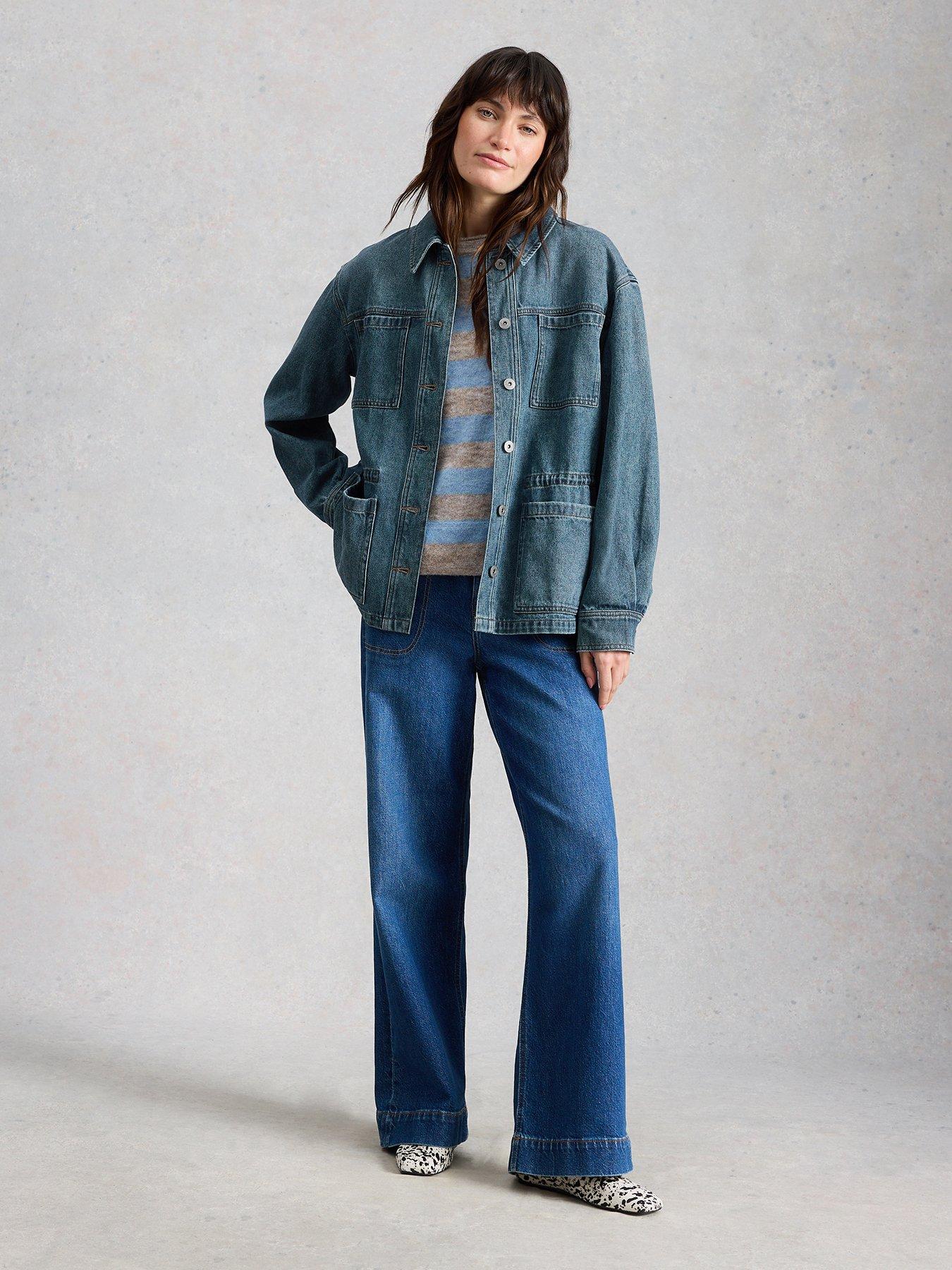 front image of white-stuff-luna-denim-jacket