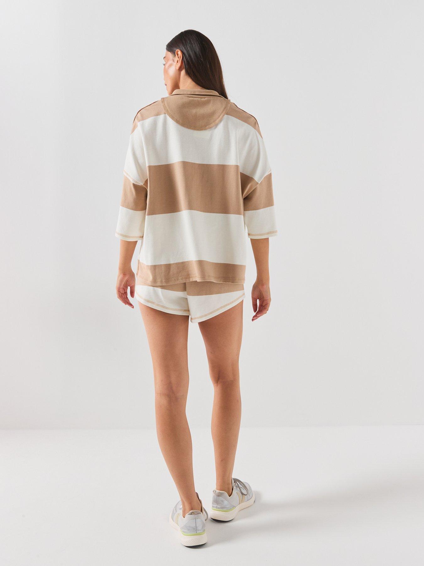 Image 2 of 6 of FP Movement Womens Training Retro Rugby Set - Beige
