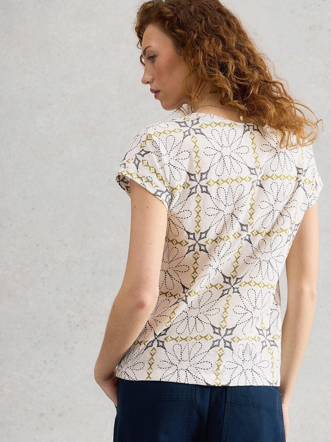 stillFront image of white-stuff-nelly-notch-neck-tee