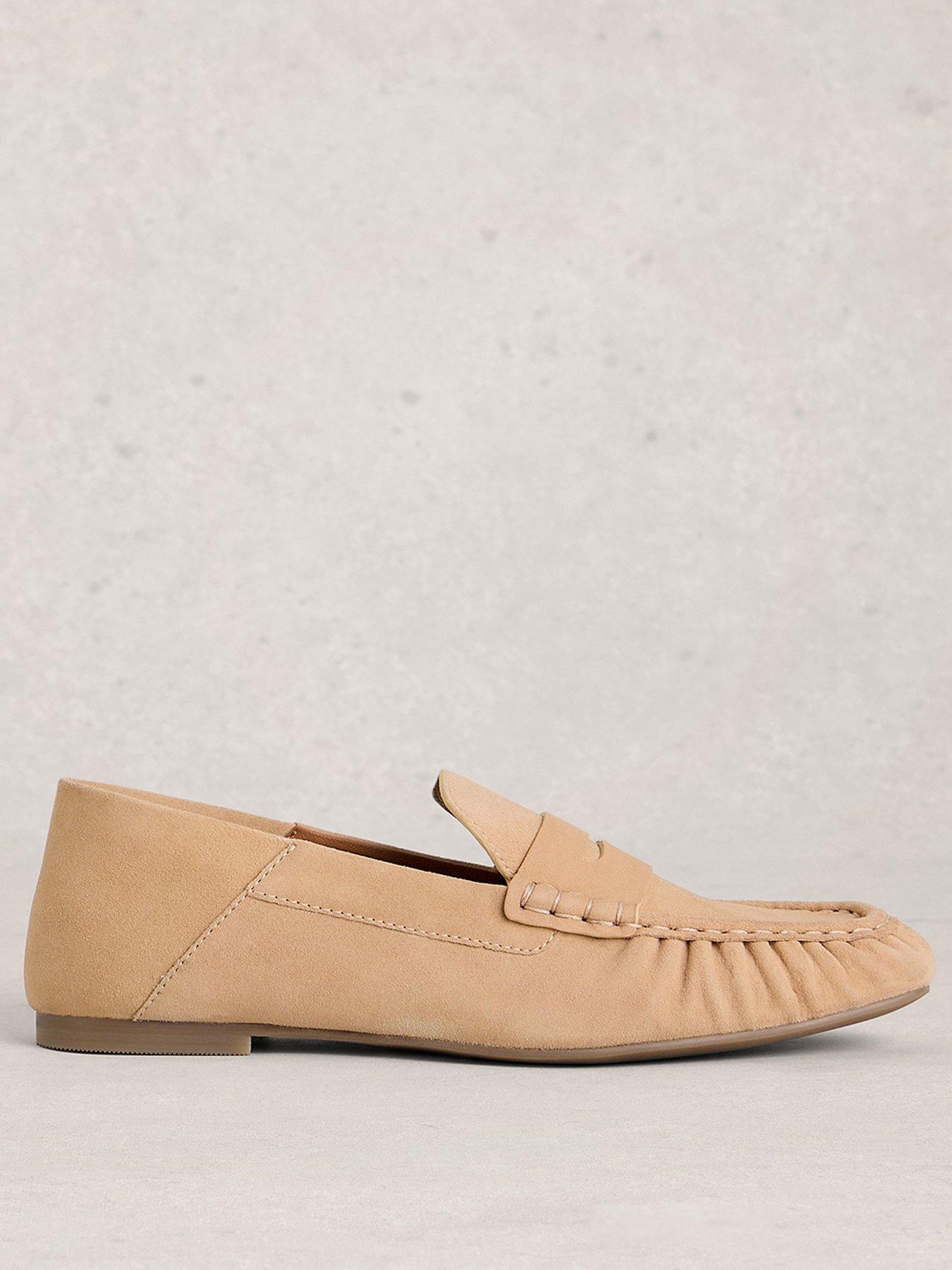 white-stuff-lola-ruched-loafer-brown