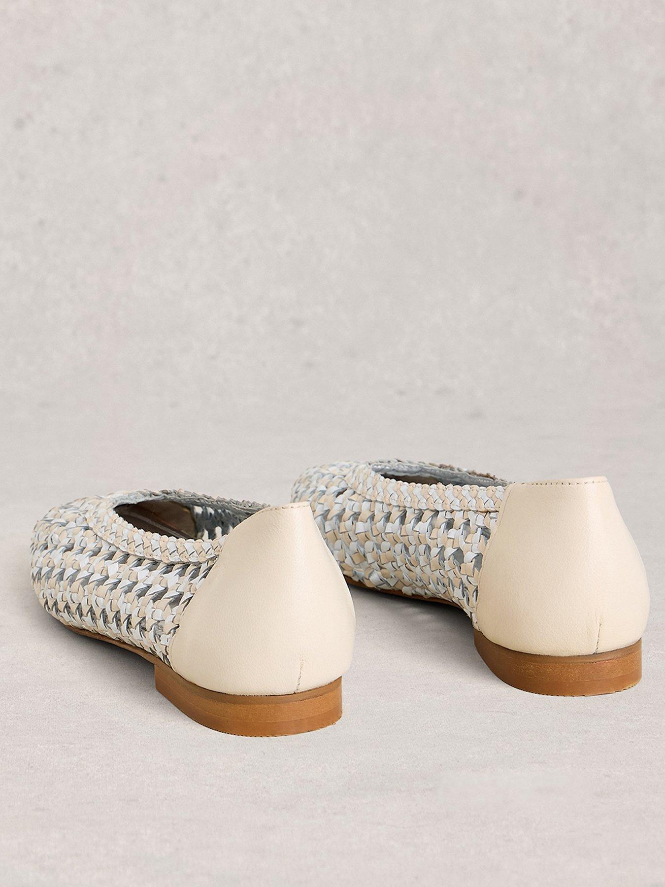Image 3 of 4 of White Stuff Winnie Woven Ballerina