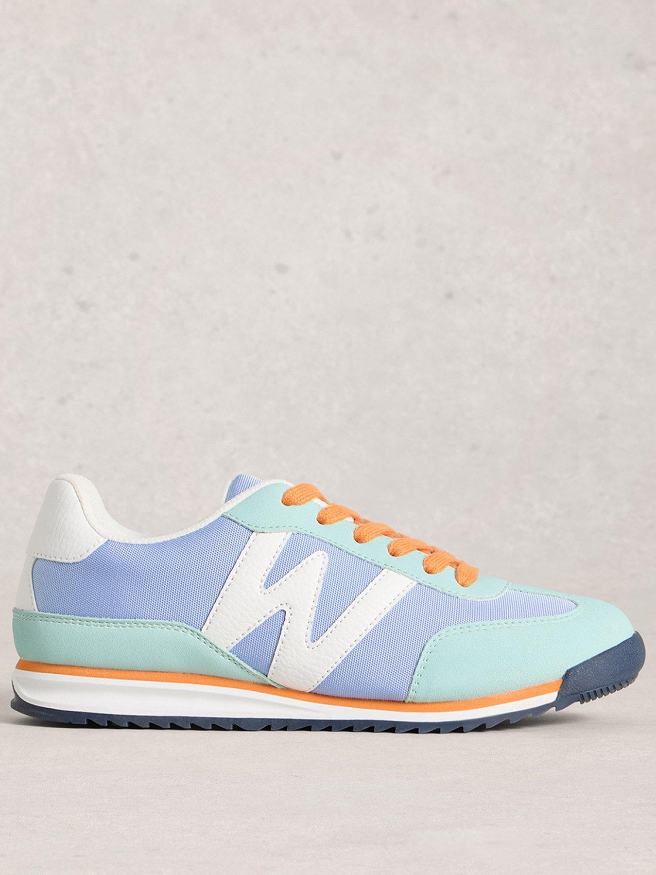 Image 1 of 4 of White Stuff Lucy Trainer - Blue