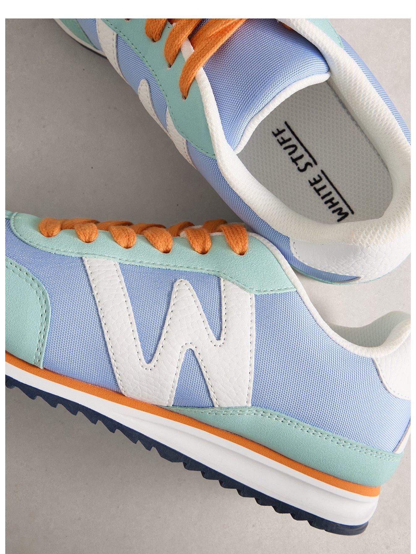 Image 4 of 4 of White Stuff Lucy Trainer - Blue