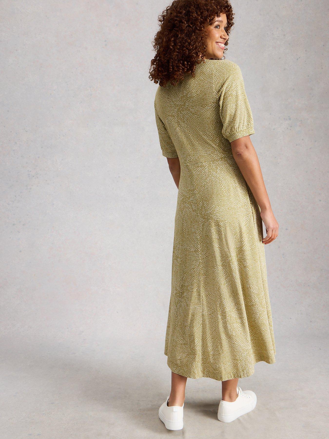  image of white-stuff-megan-jersey-dress-green