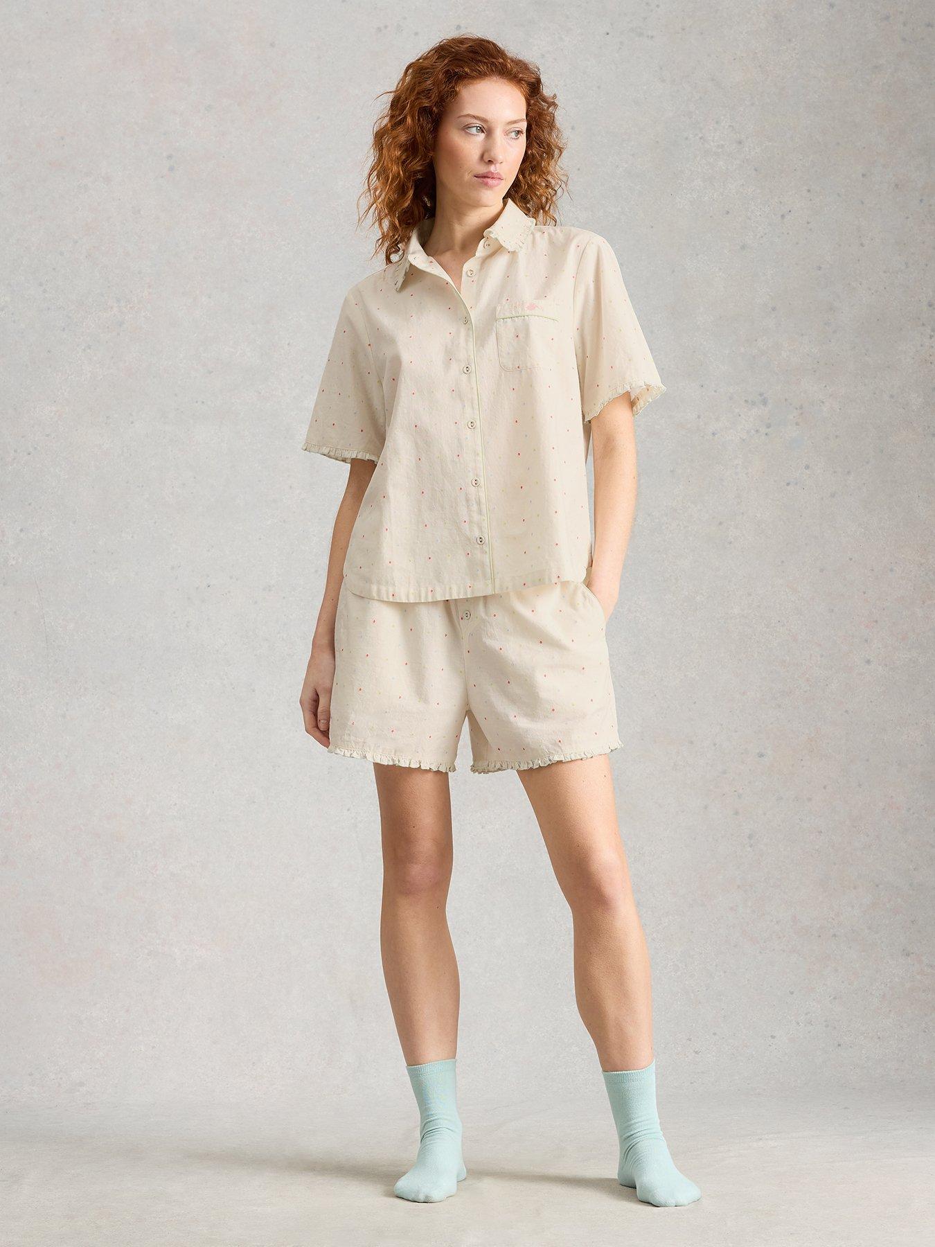  image of white-stuff-nelly-pj-short