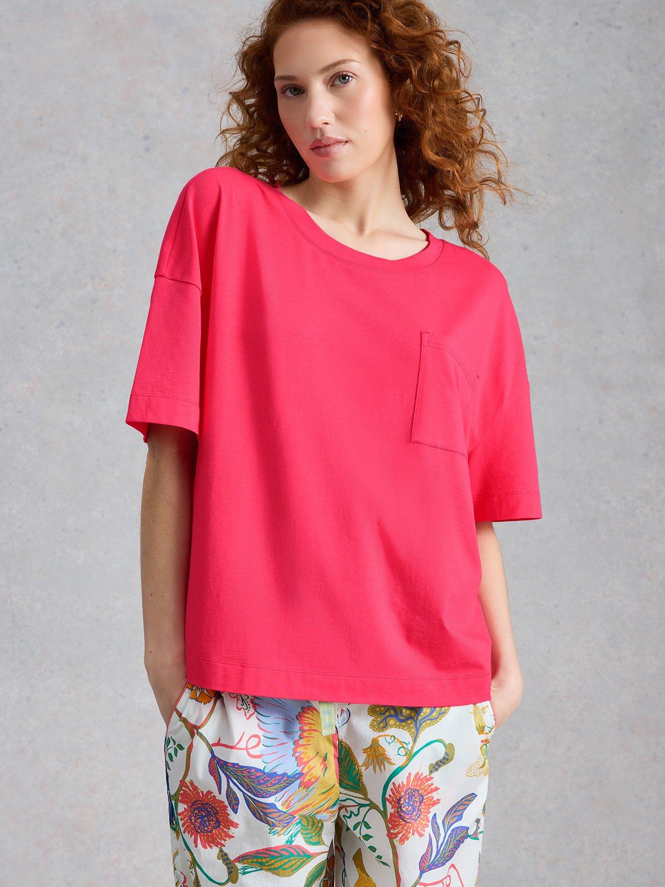 White Stuff Maya Boxy Pj Tee
