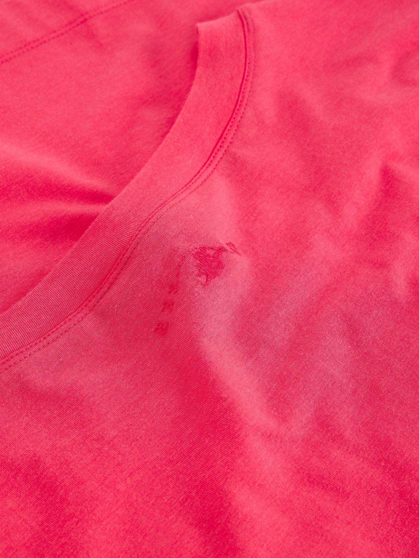  image of white-stuff-maya-boxy-pyjama-t-shirt-pink