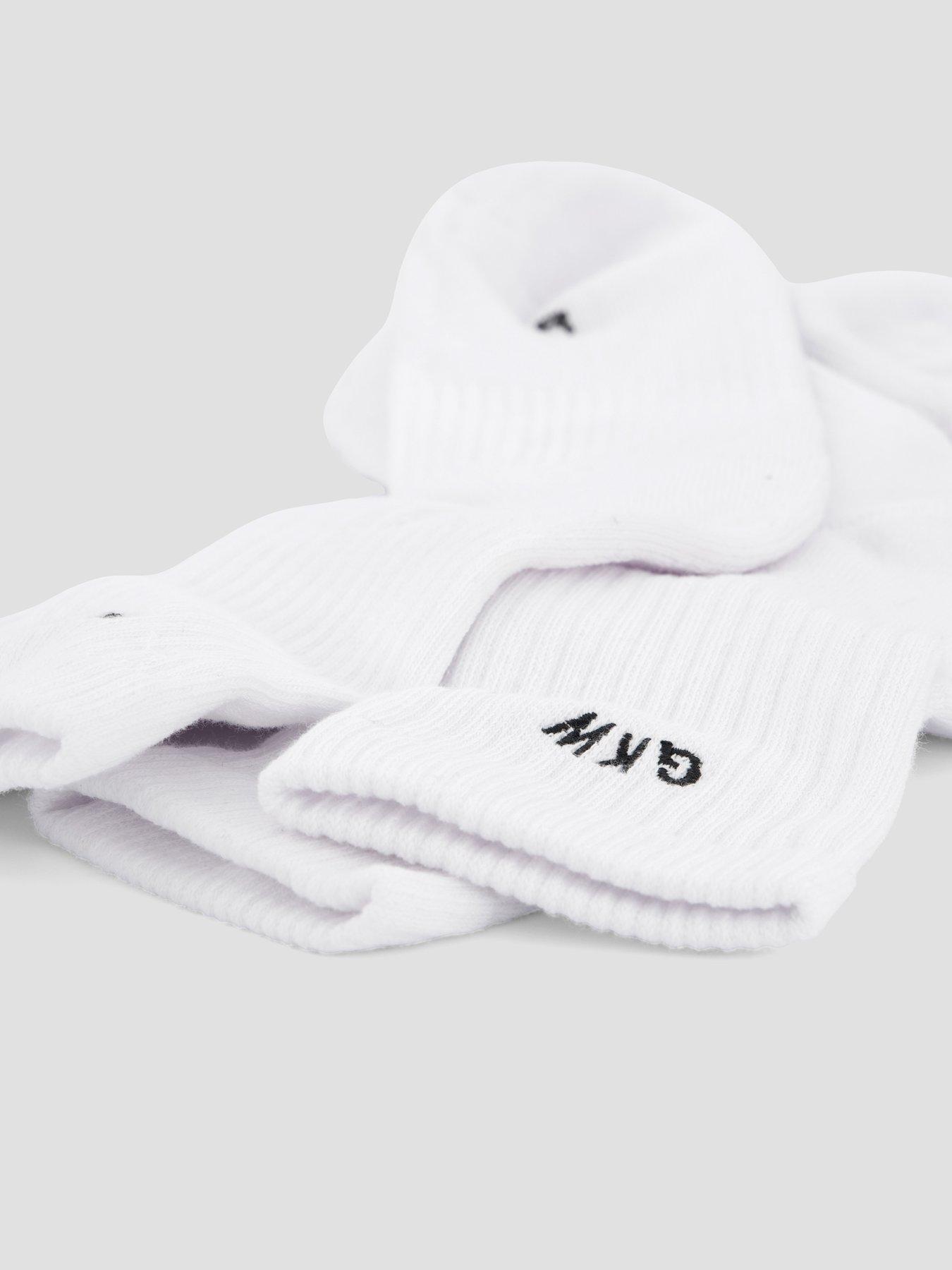  image of gym-king-womens-socks-2pk-white