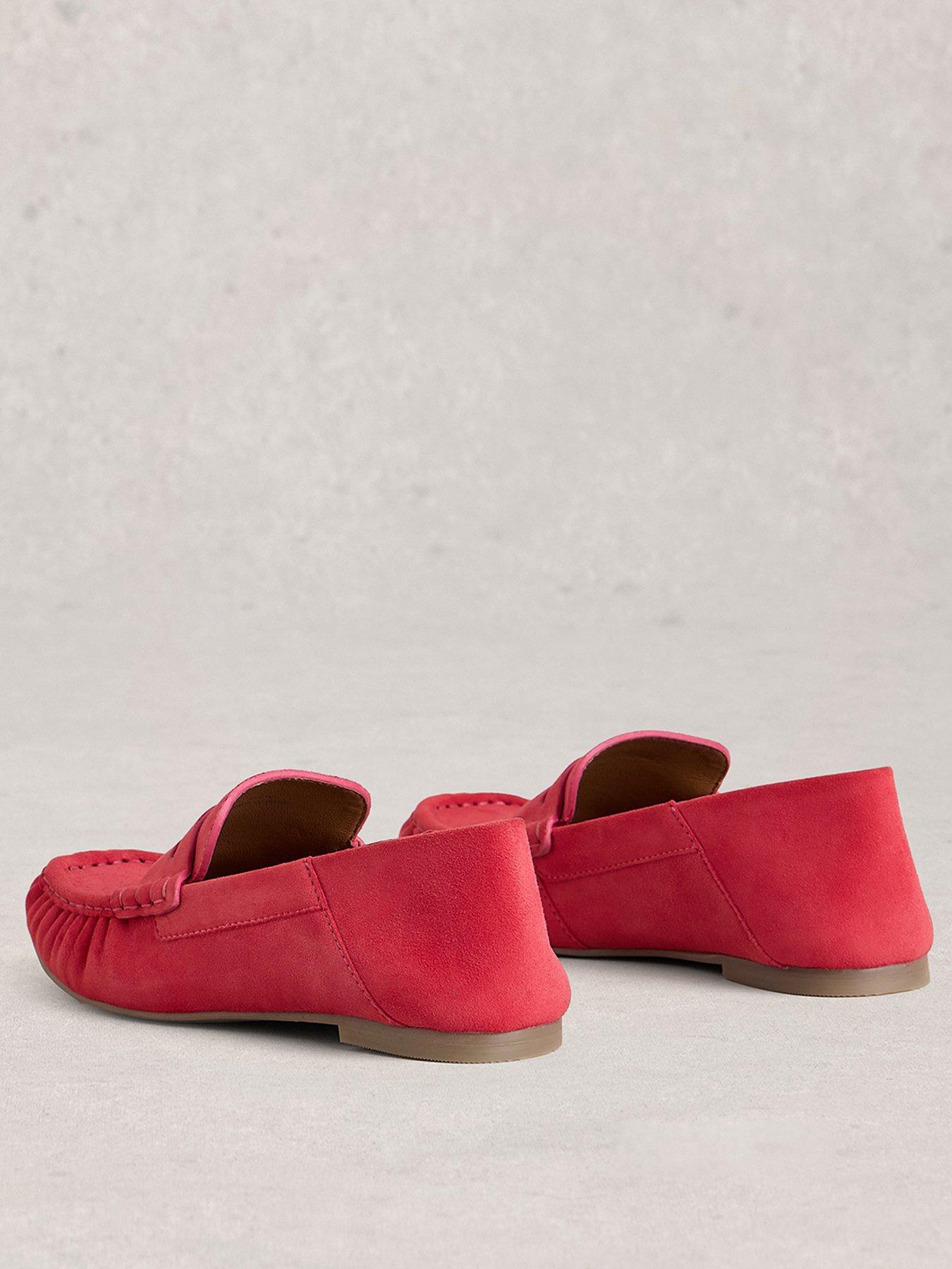  image of white-stuff-lola-ruched-loafer-pink