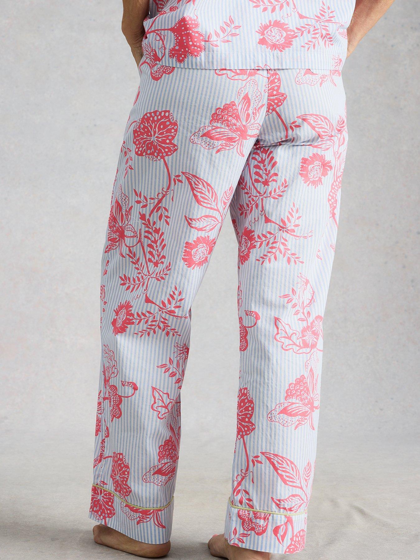 stillFront image of white-stuff-nina-lightweight-pyjama-bottoms-blue