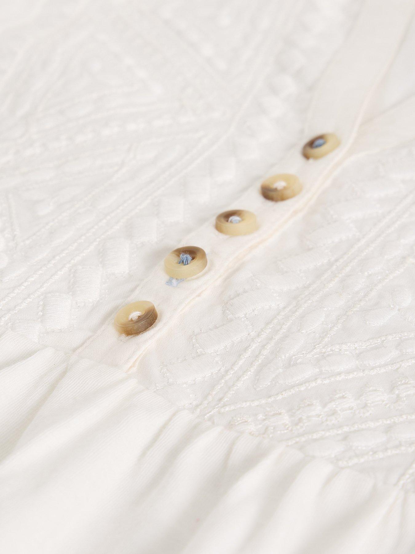  image of white-stuff-peony-sleeveless-shirt-white