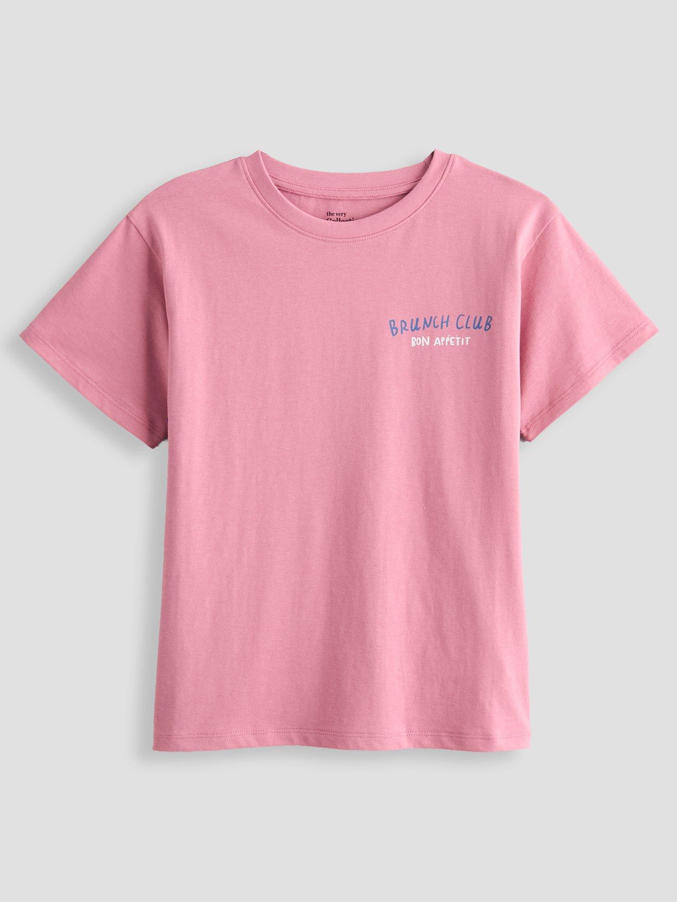 Image 3 of 5 of The Very Collection Girls 4 Pack T-shirts (3 - 16 years) - Multi